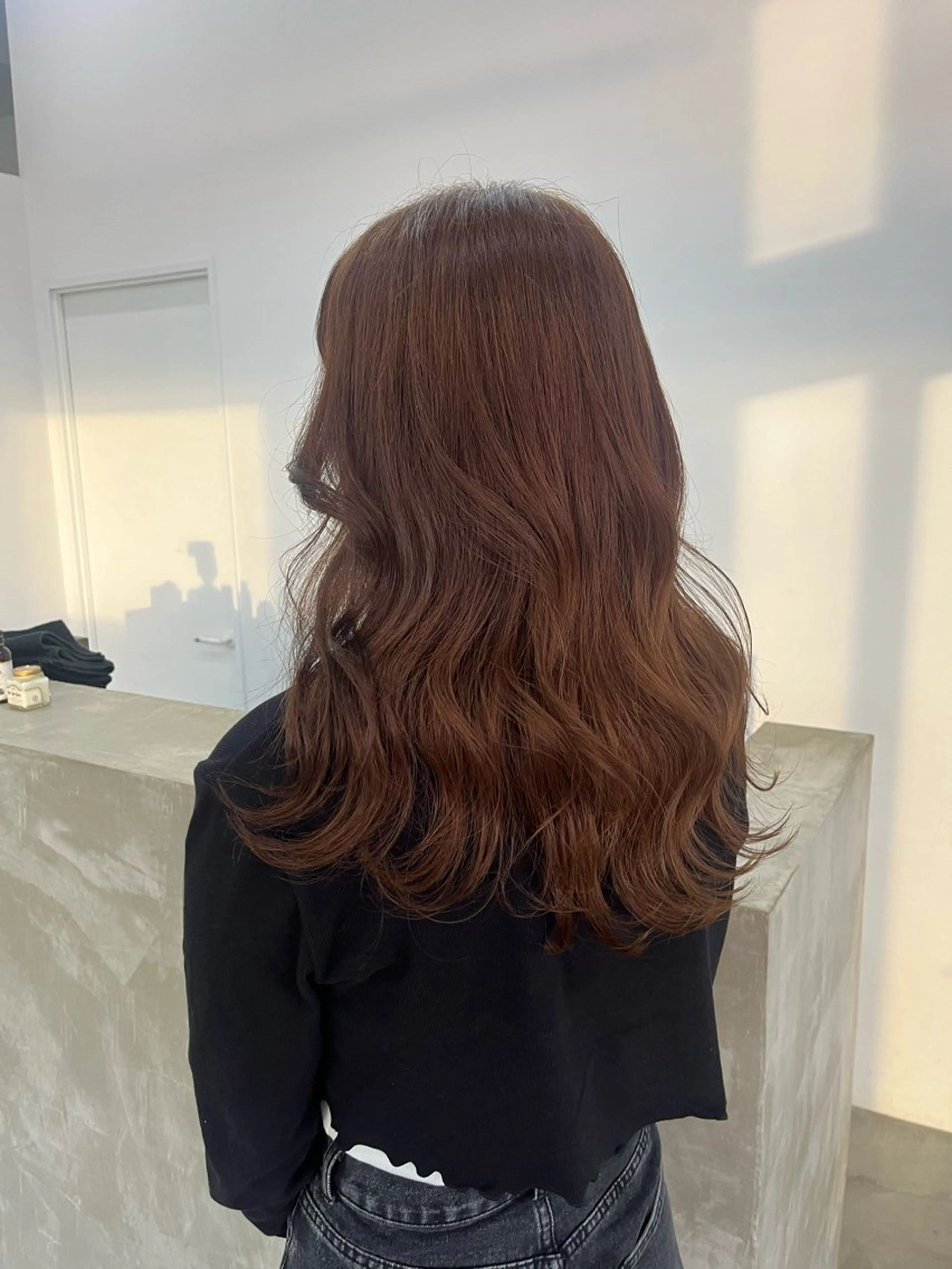 ロング カラー XIA AIMIのヘアスタイル