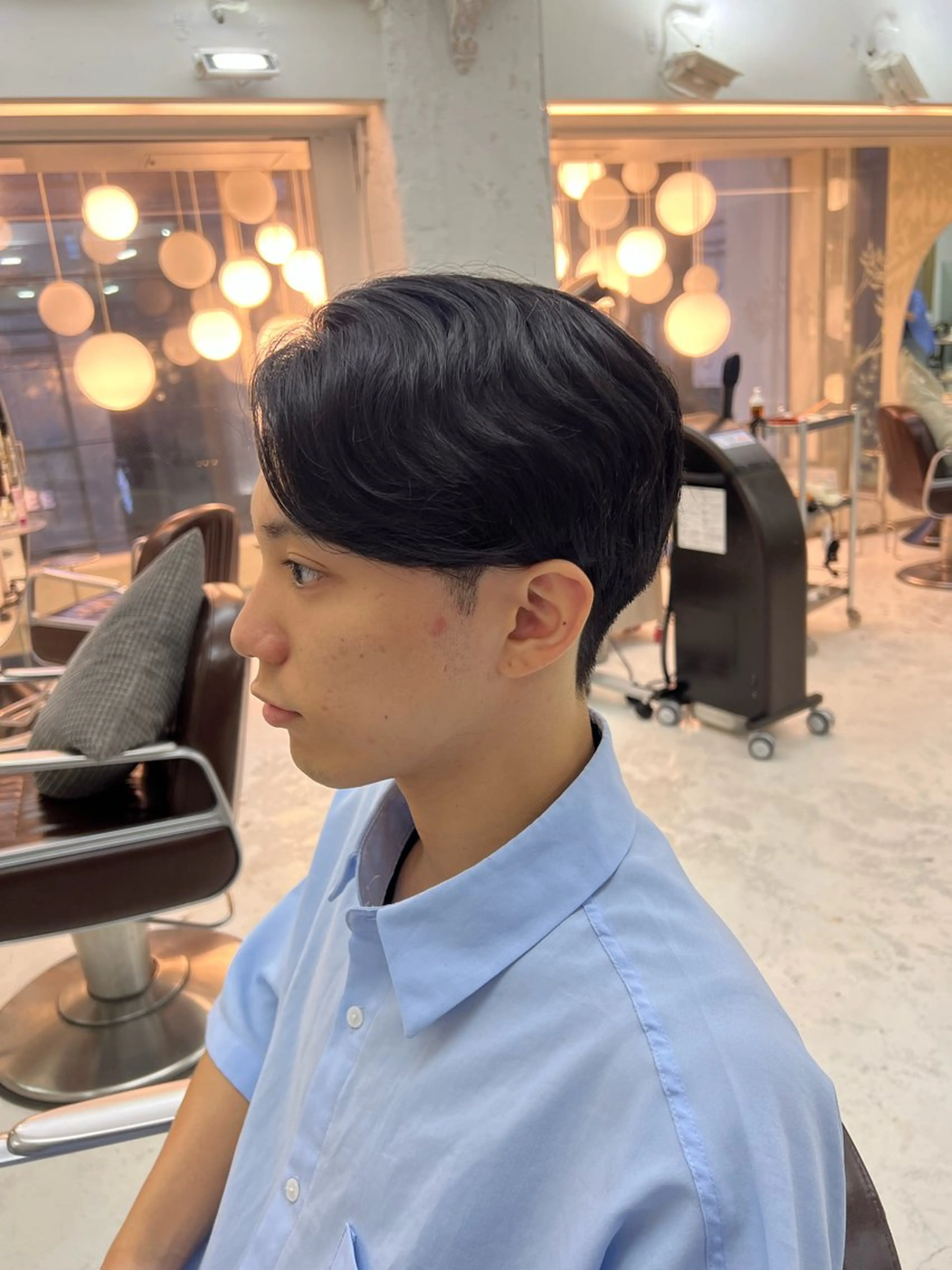 メンズ センターパート 野崎 海翔のヘアスタイル