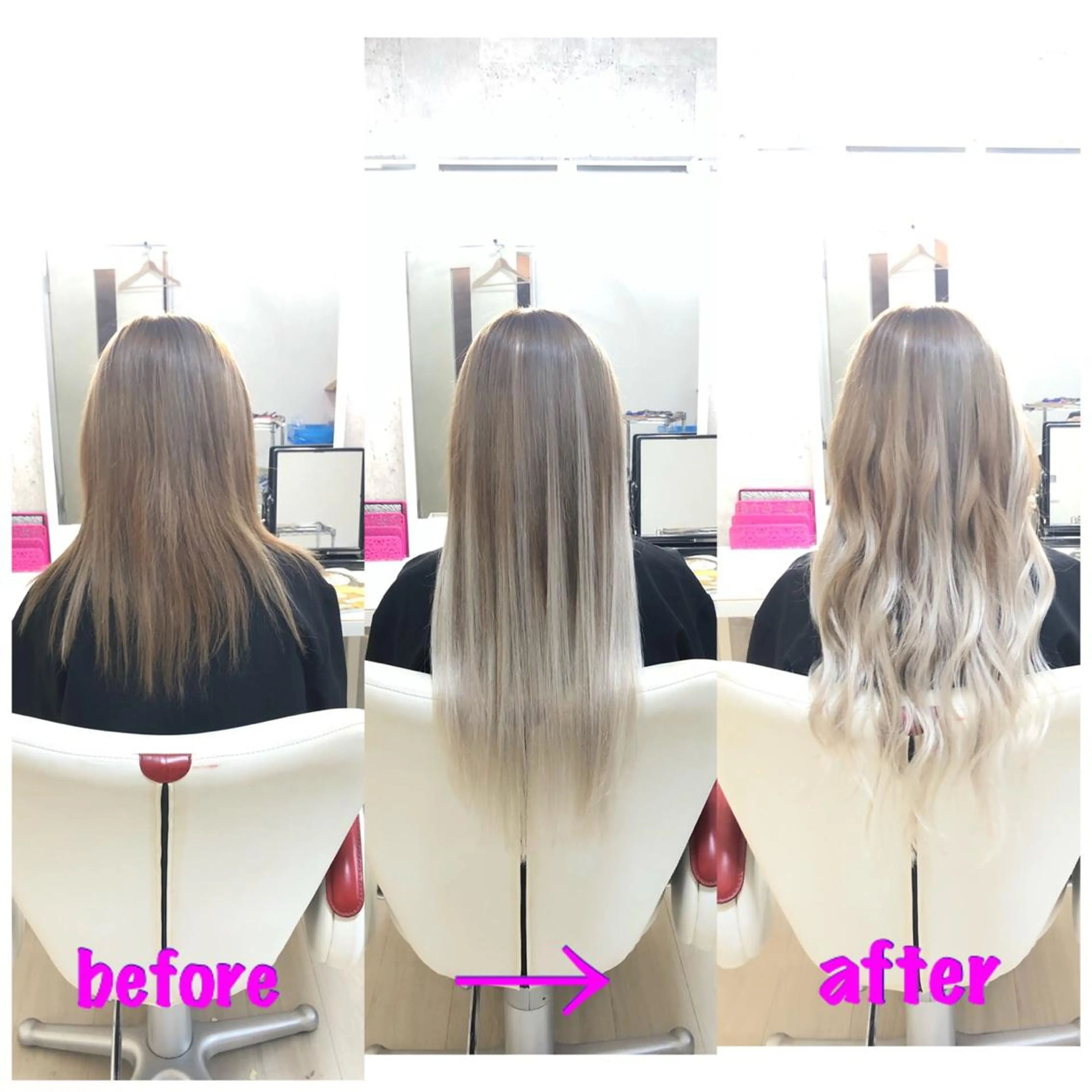 ロング エクステ 🌸ドレスアップ 心斎橋店🌸のヘアスタイル