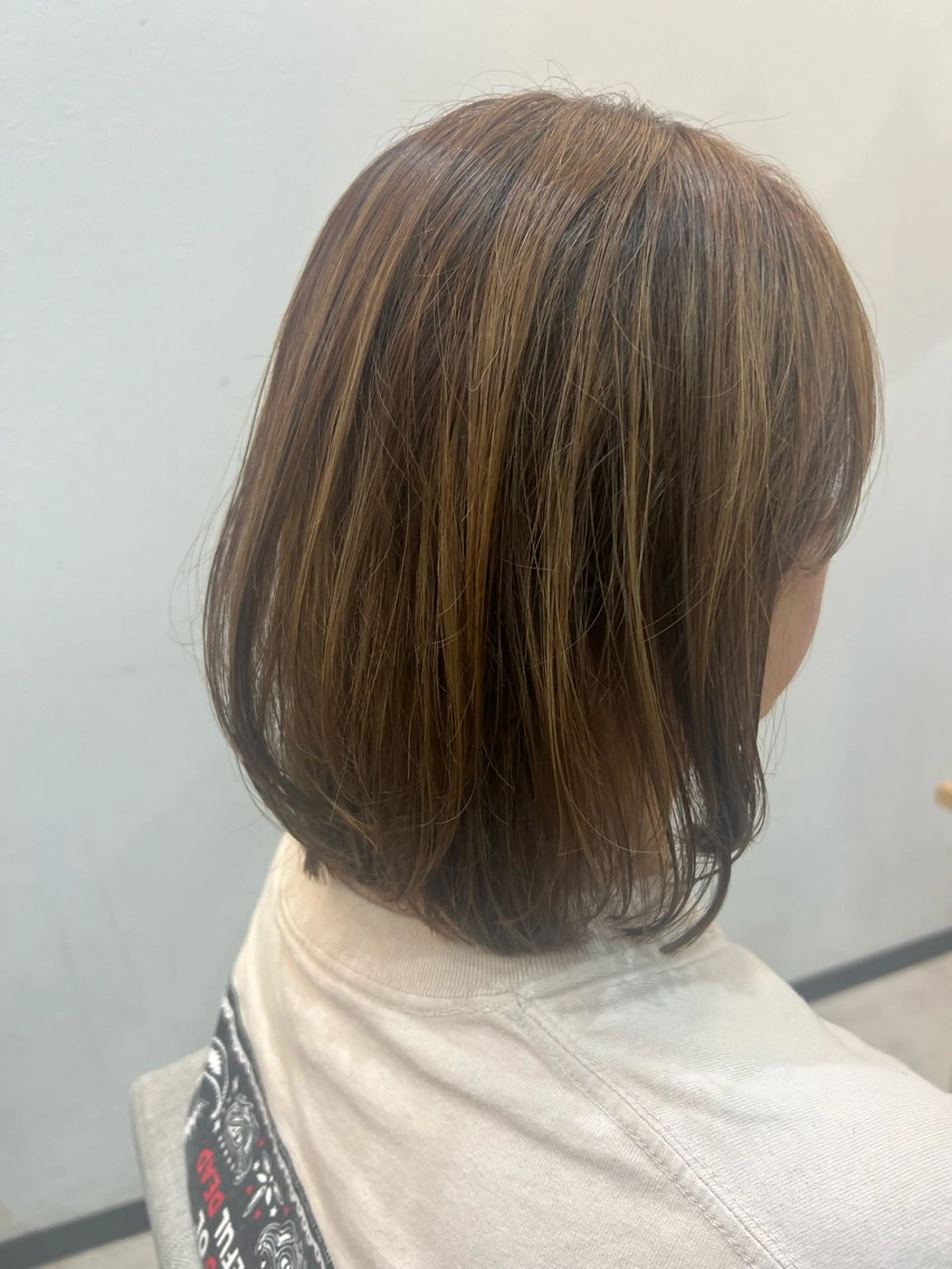 ミディアム ボブ レイヤーカット 津田 幸穂のヘアスタイル