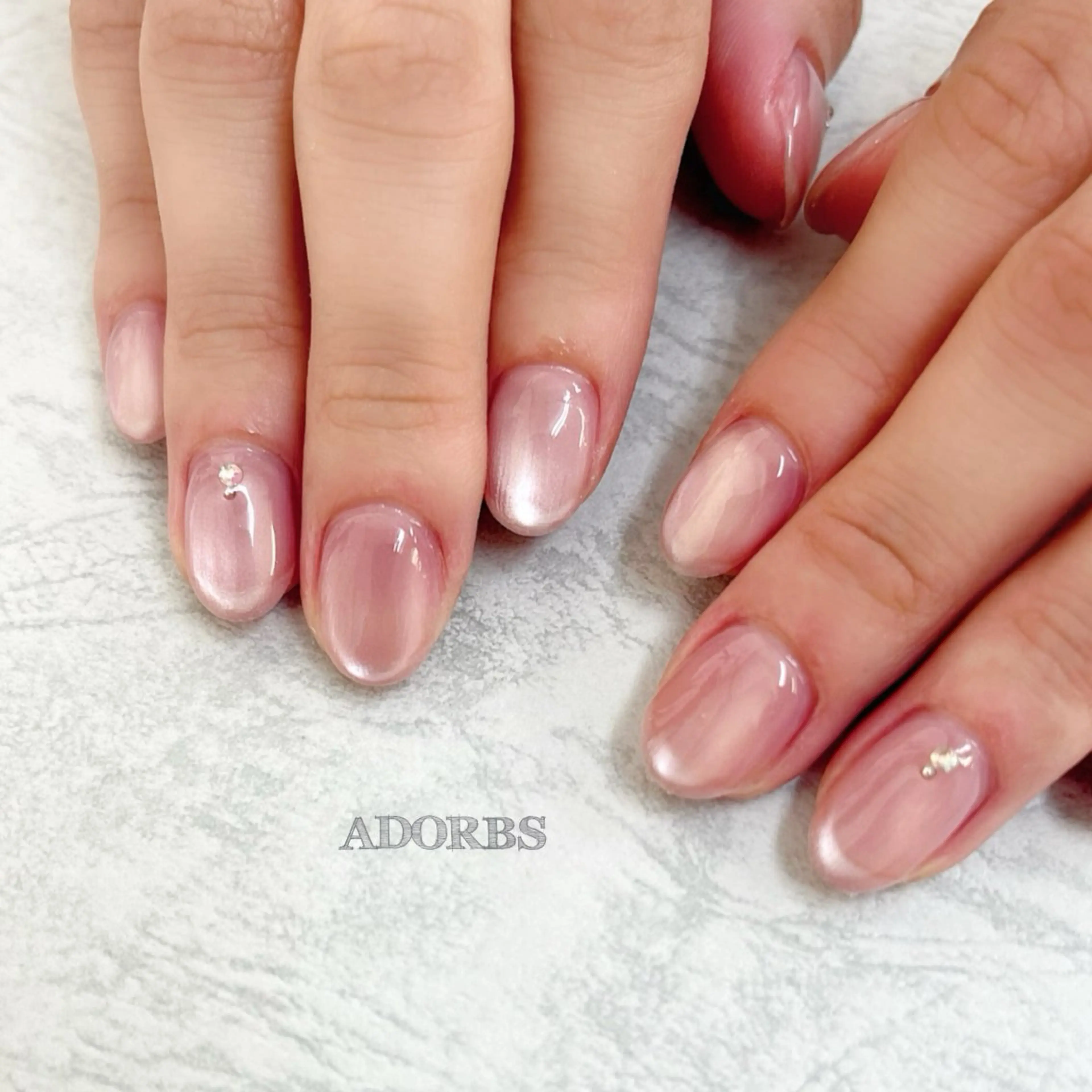 ネイル マグネットネイル ハンドネイル ADORBS ✩上福岡のネイルデザイン