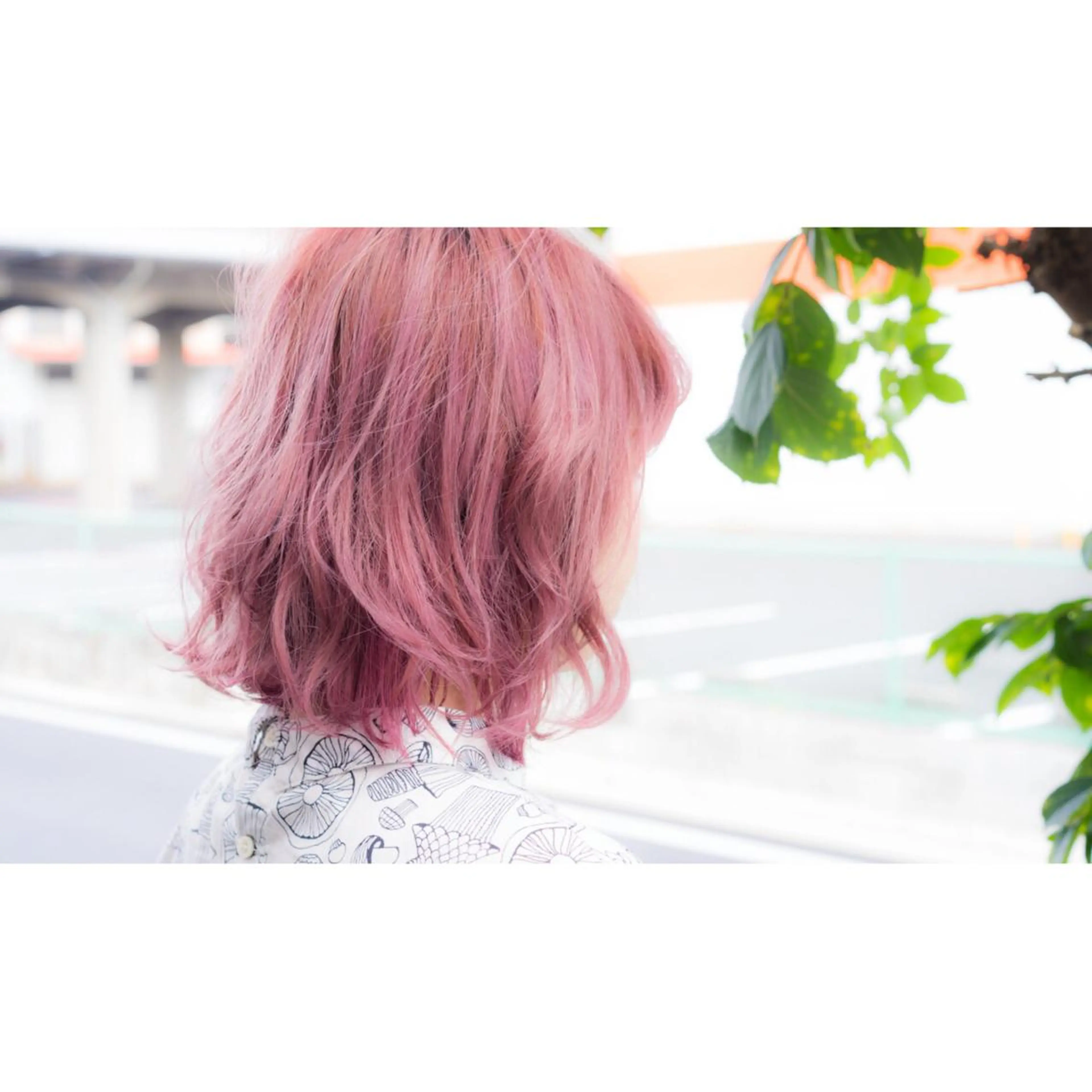 ショート ミディアム セミロング ロング カラー ハイトーンカラー ピンクカラー ローズカラー 圧倒的なクォリティ✨ waku 岡崎店のヘアスタイル