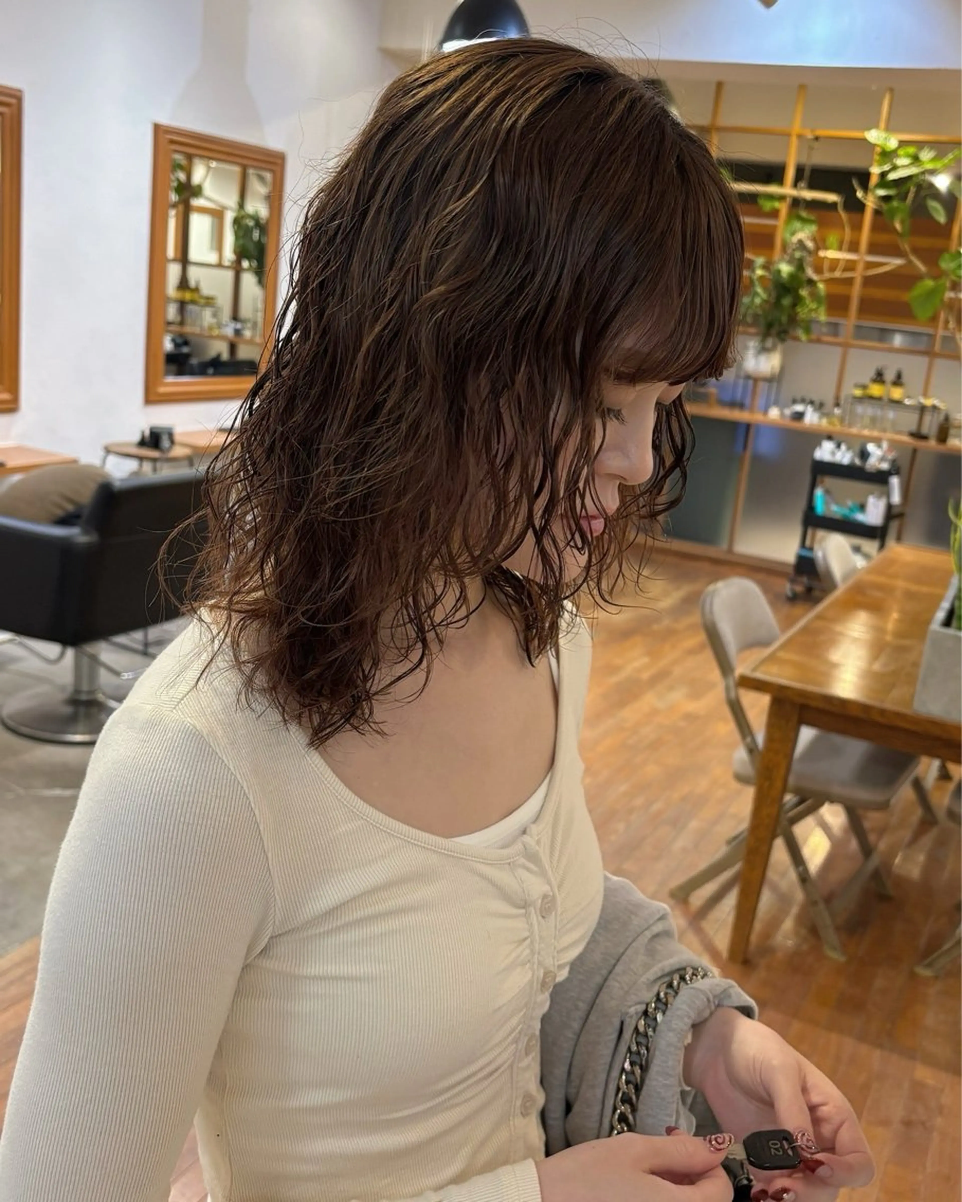 カットパーマの写真