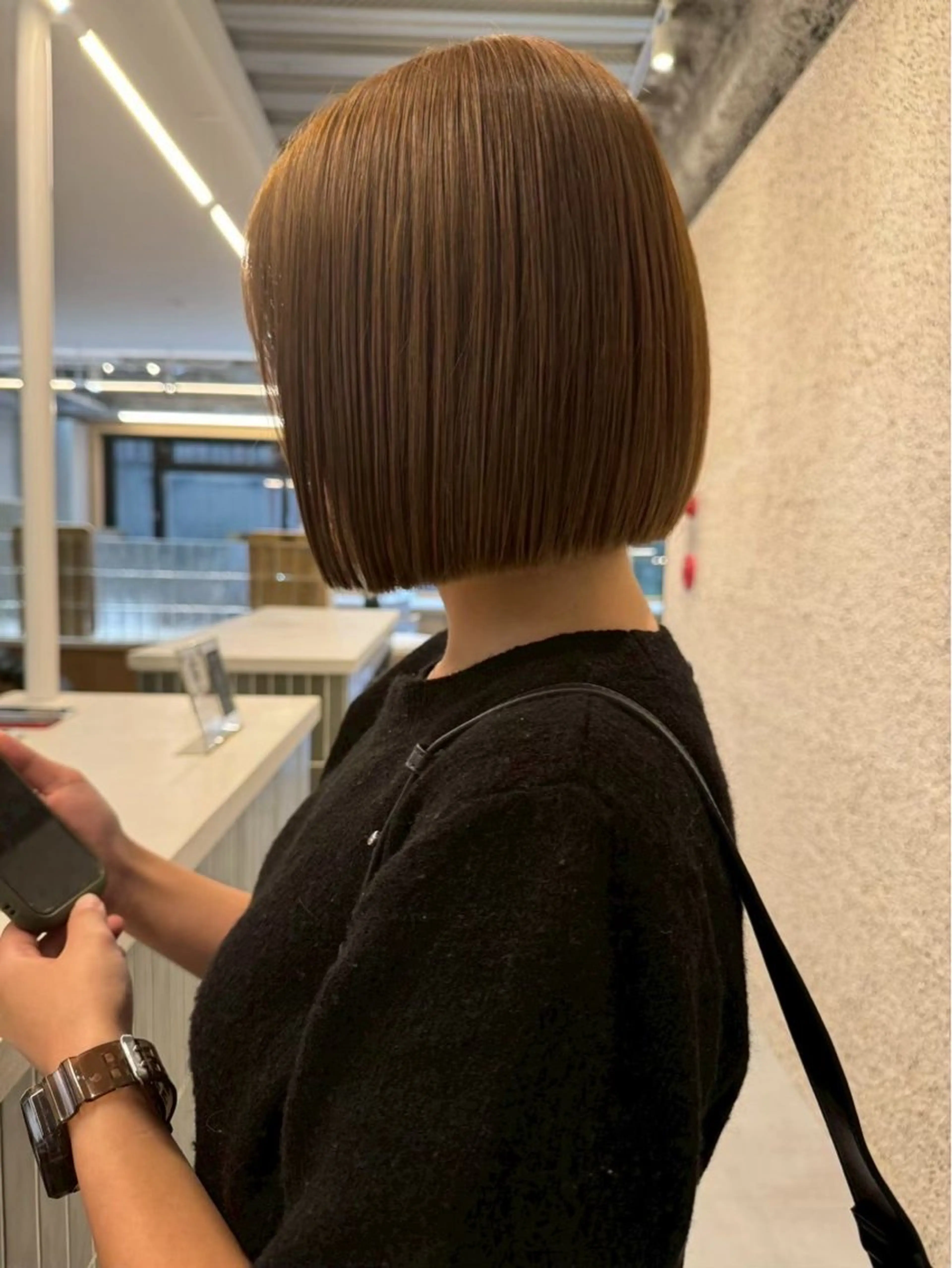 ショート 髪質改善 縮毛矯正 トリートメント nok Kaoriのヘアスタイル