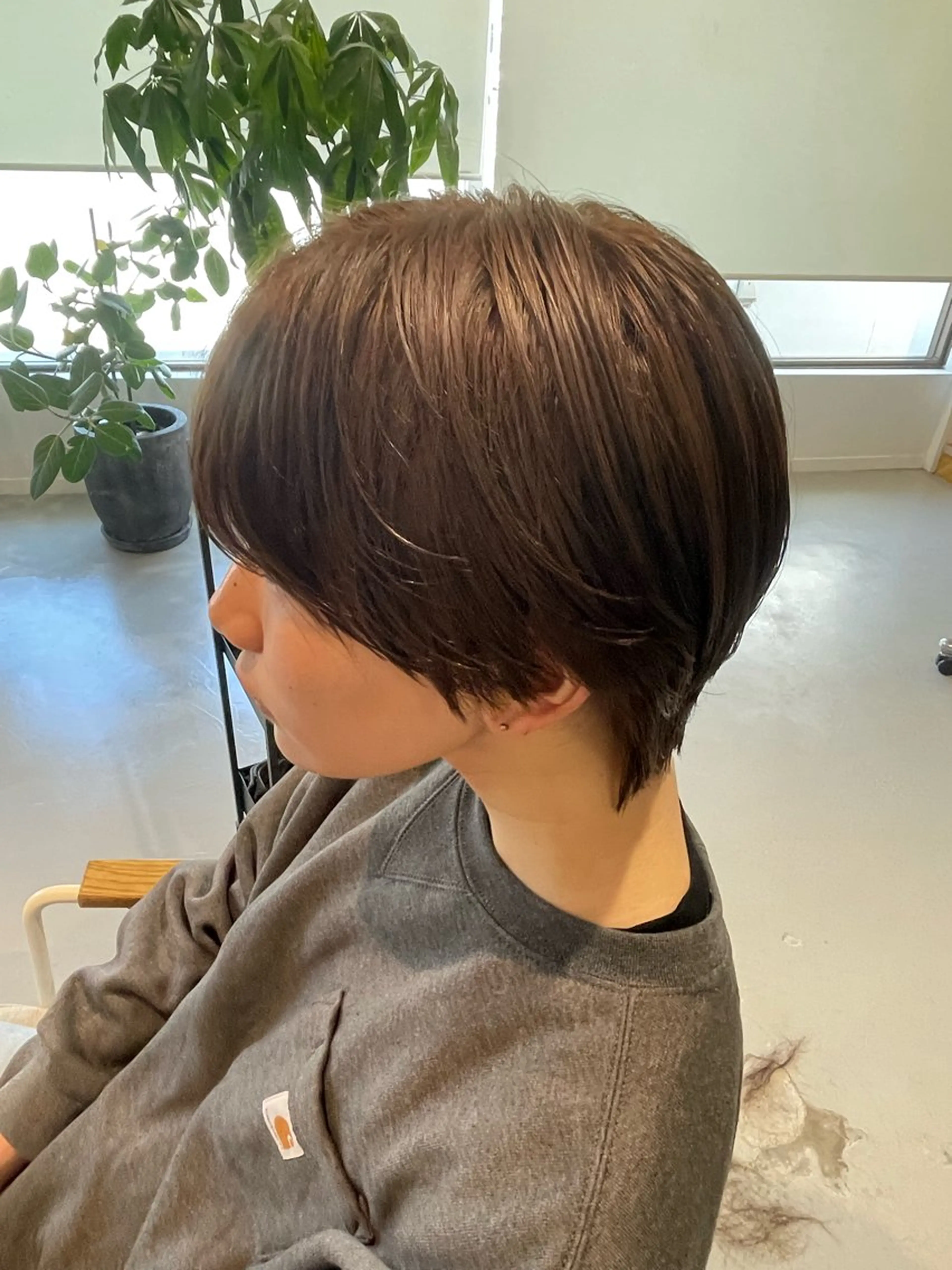 ミディアム 樋口 令惟のヘアスタイル