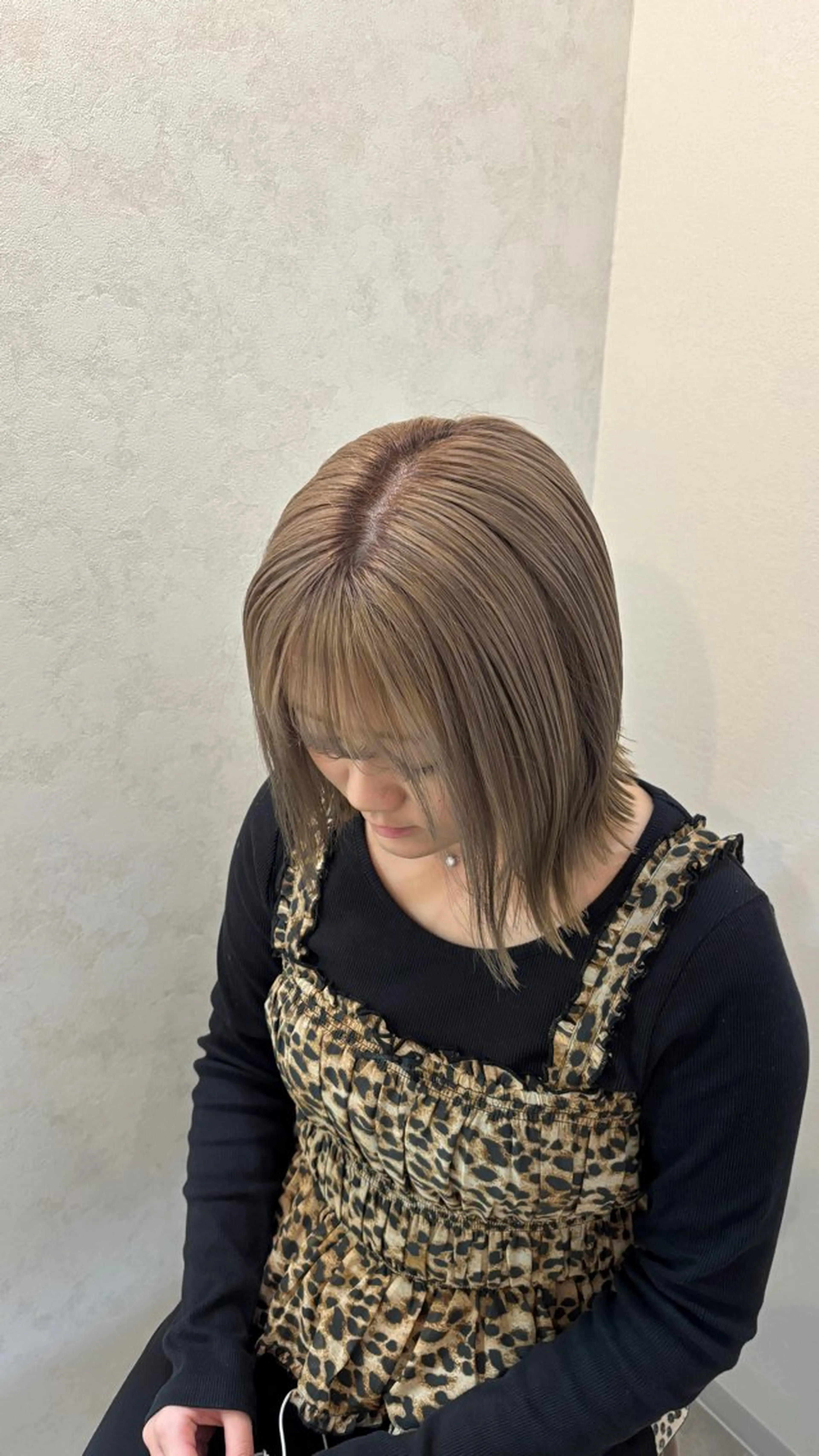 カラー ベージュカラー コバヤシ マヒロ🎀のヘアスタイル