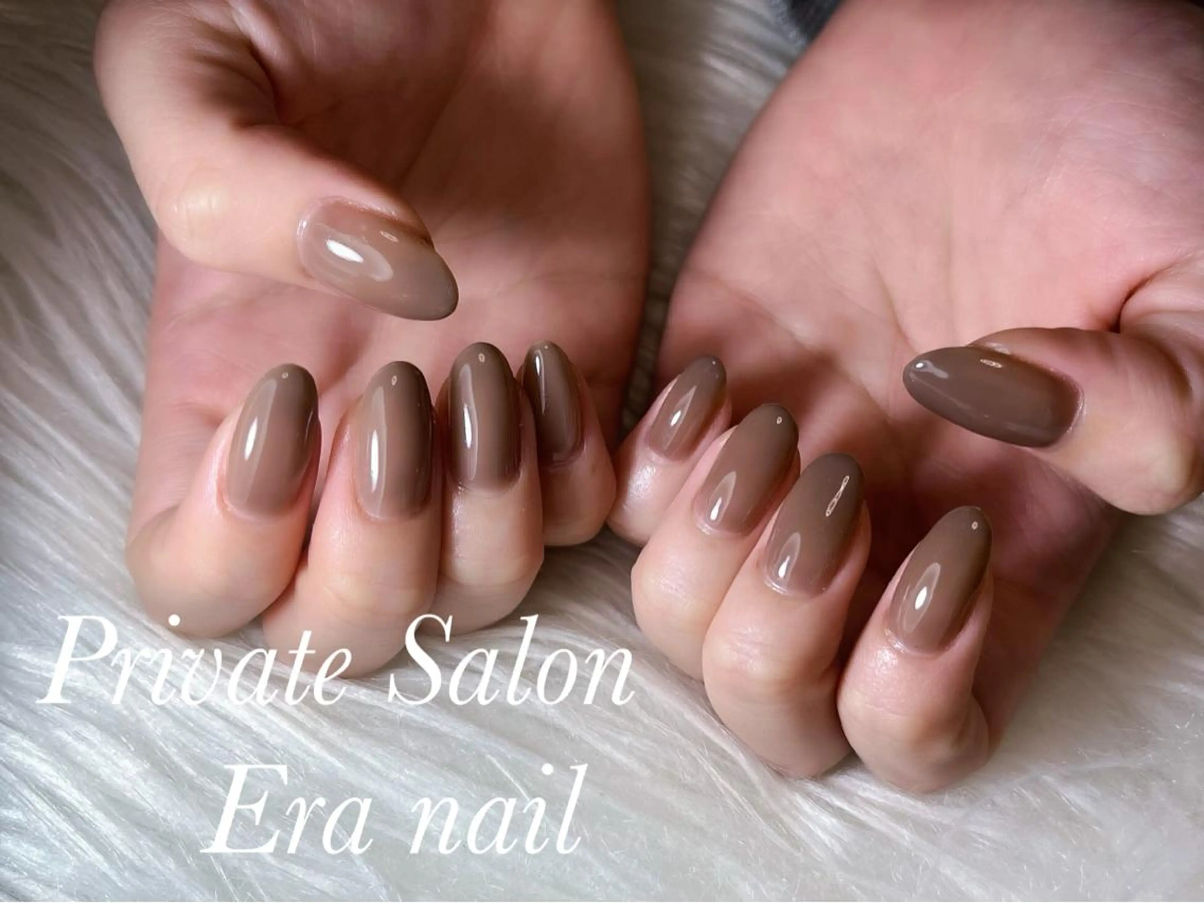 ネイル ワンカラーネイル ハンドネイル Era nailのネイルデザイン