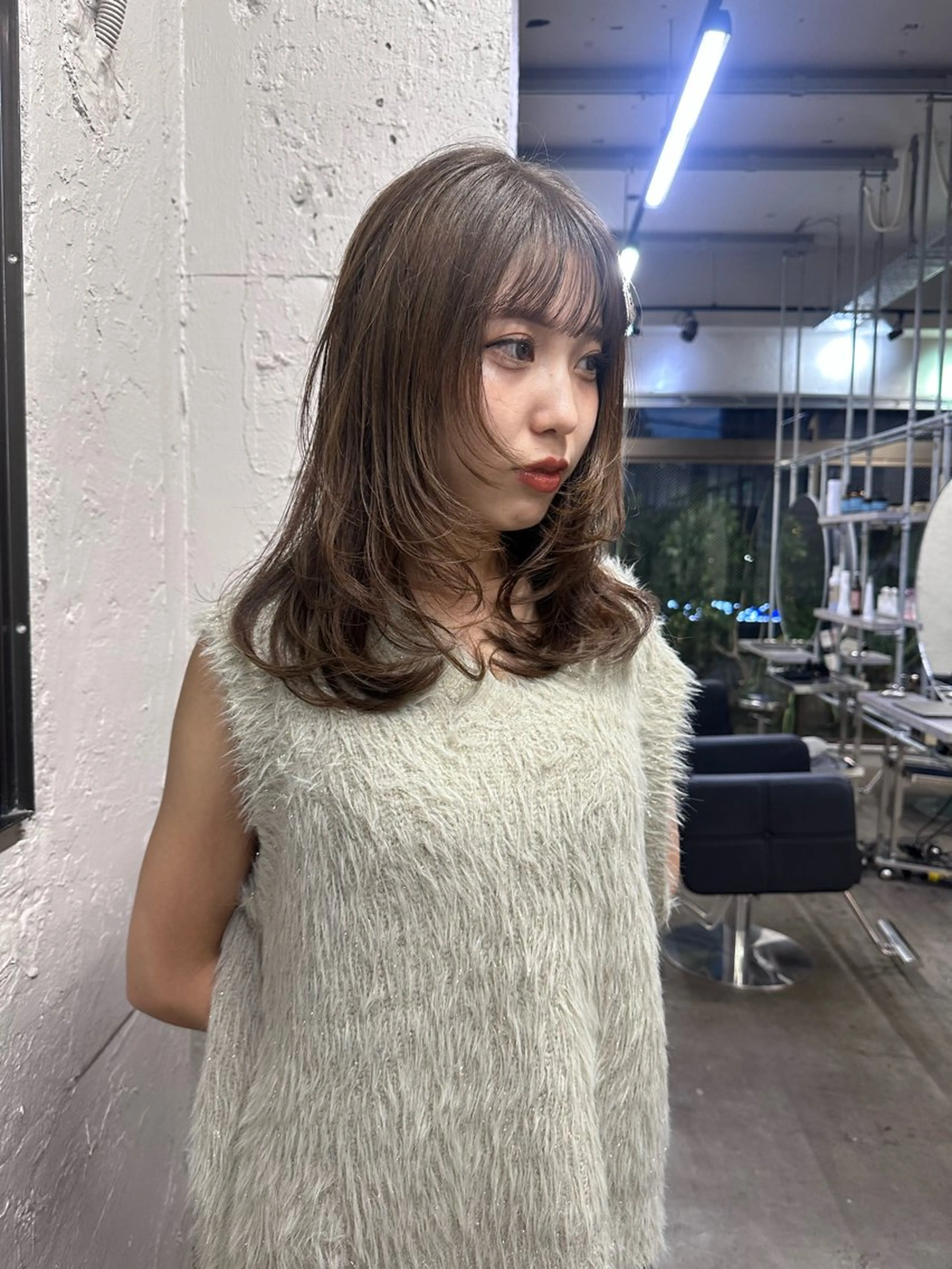 ロング カラー ヘアカラー ハイトーン レイヤー🎀meiのヘアスタイル