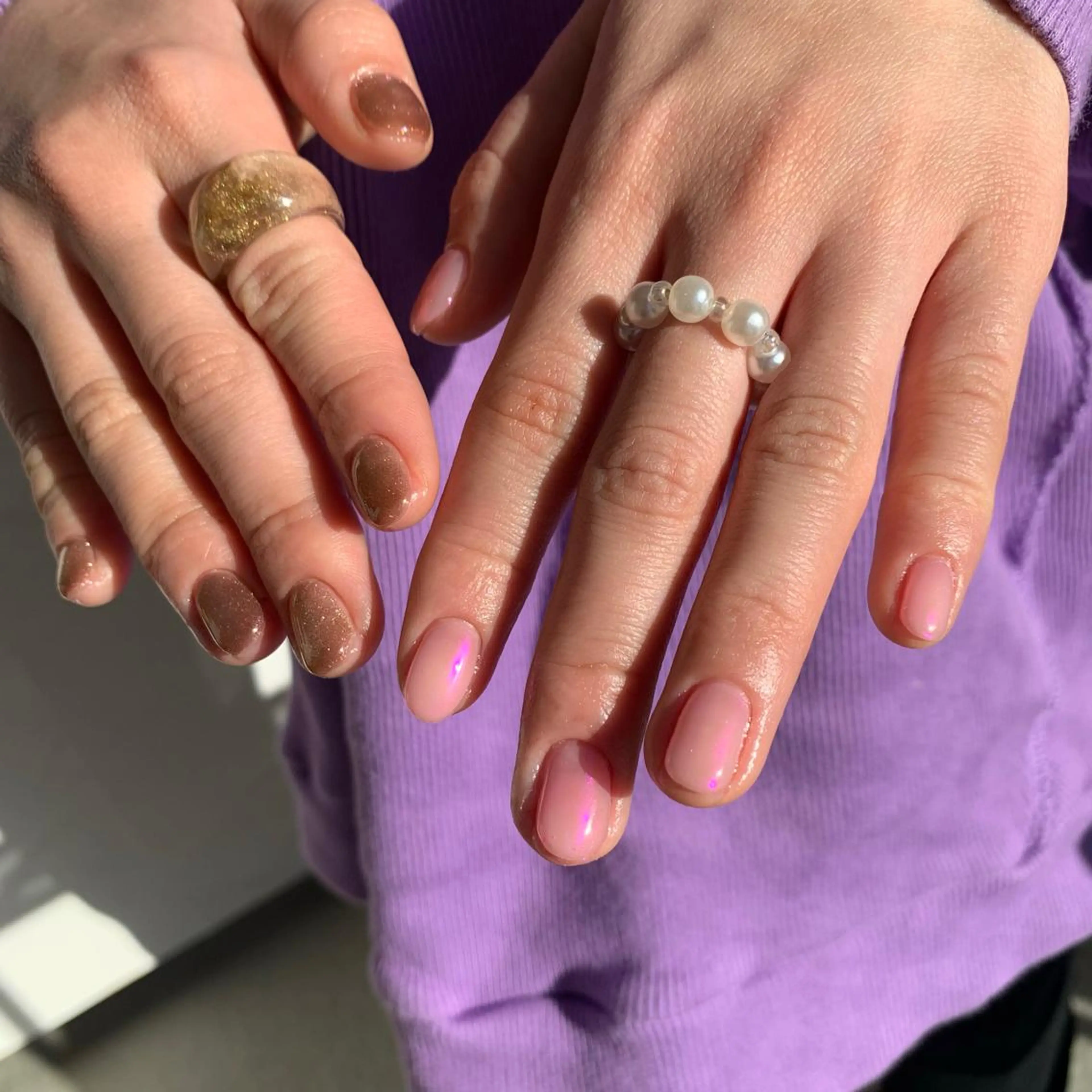 ショート ネイル nailist akariのネイルデザイン