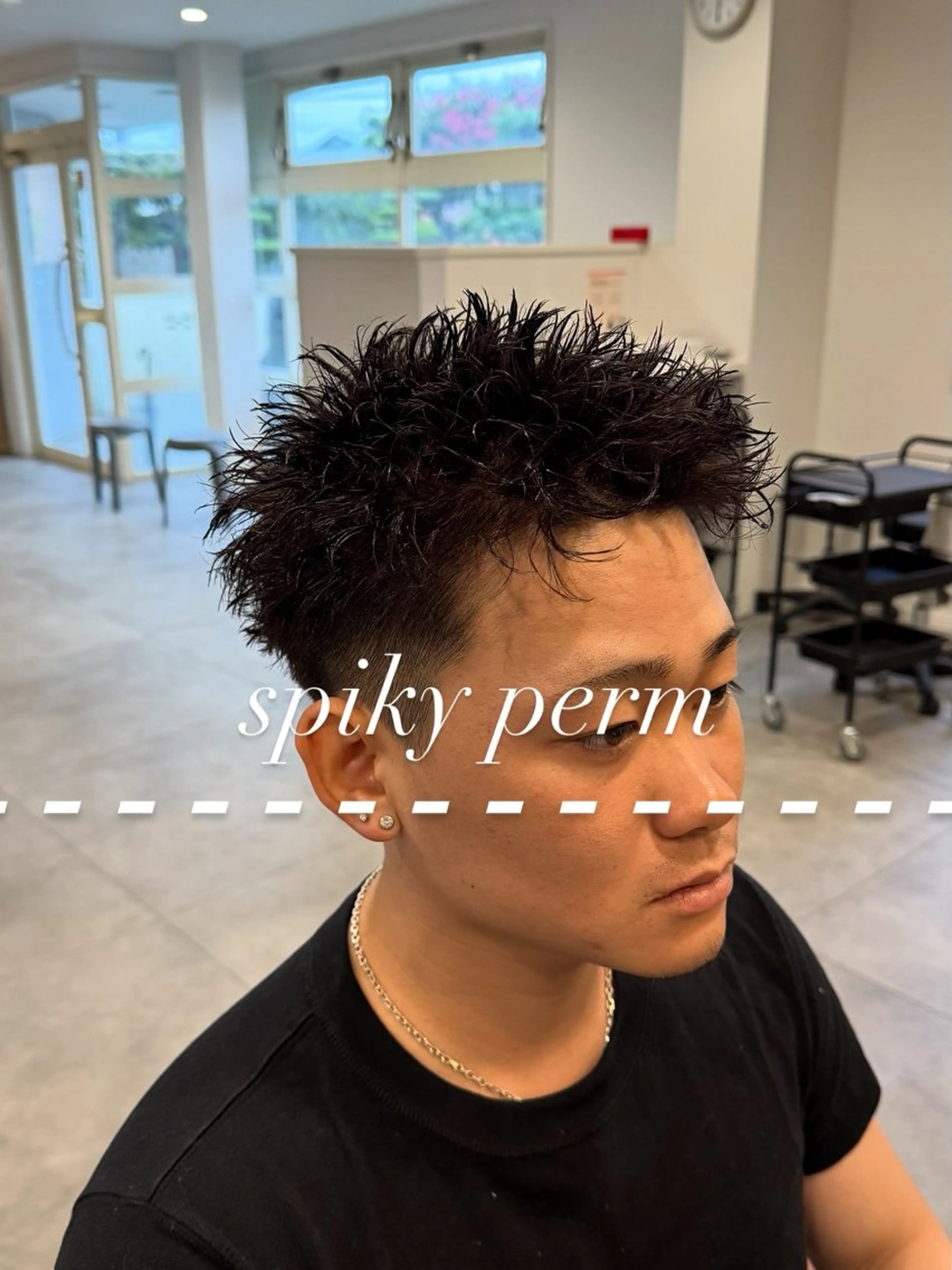 メンズ メンズパーマ Joule大分 メンズ特化植木永遠のヘアスタイル