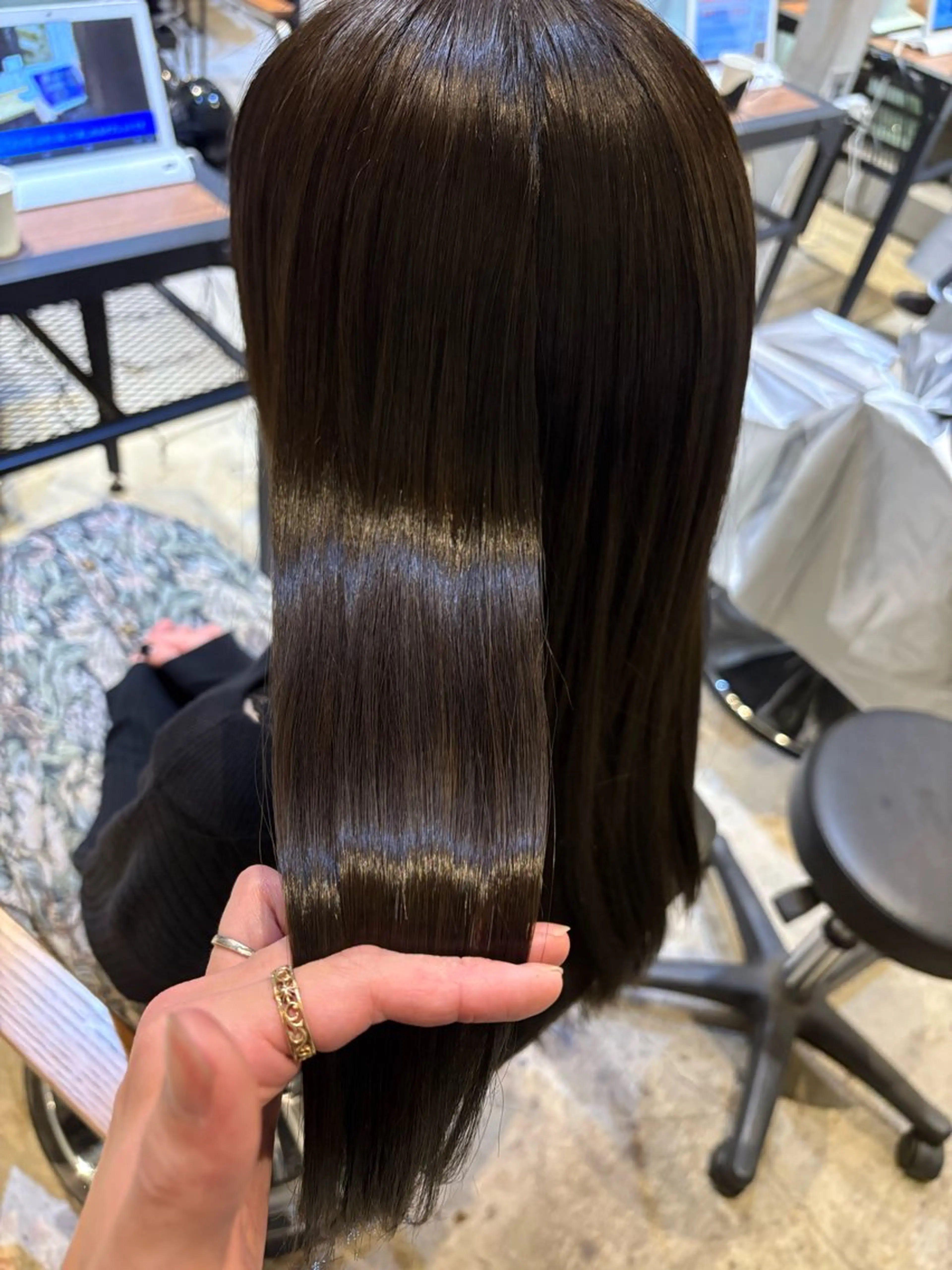 髪質改善カシミヤトリートメントの写真