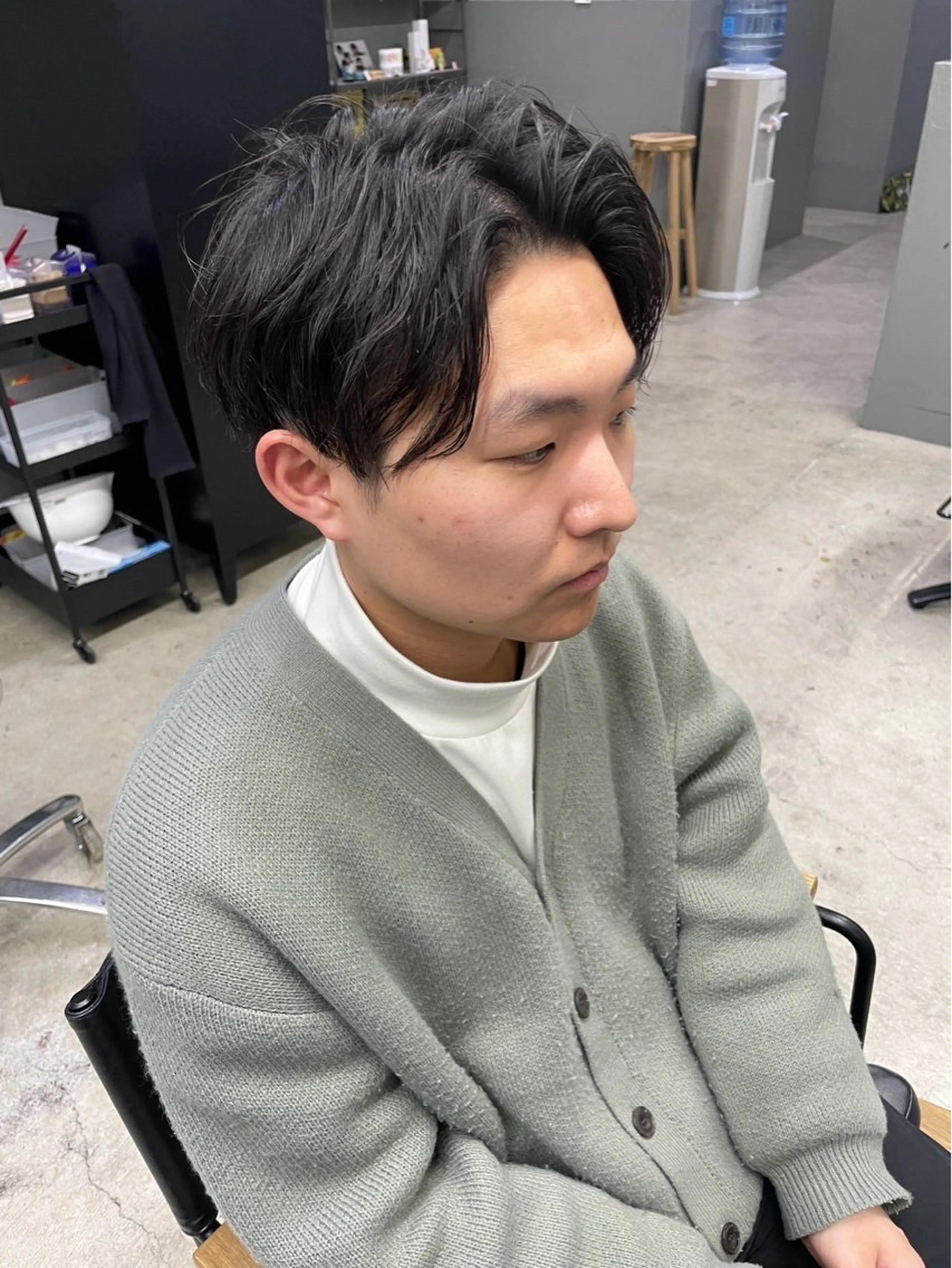 ショート パーマ メンズ メンズ専門サロン wokeのヘアスタイル