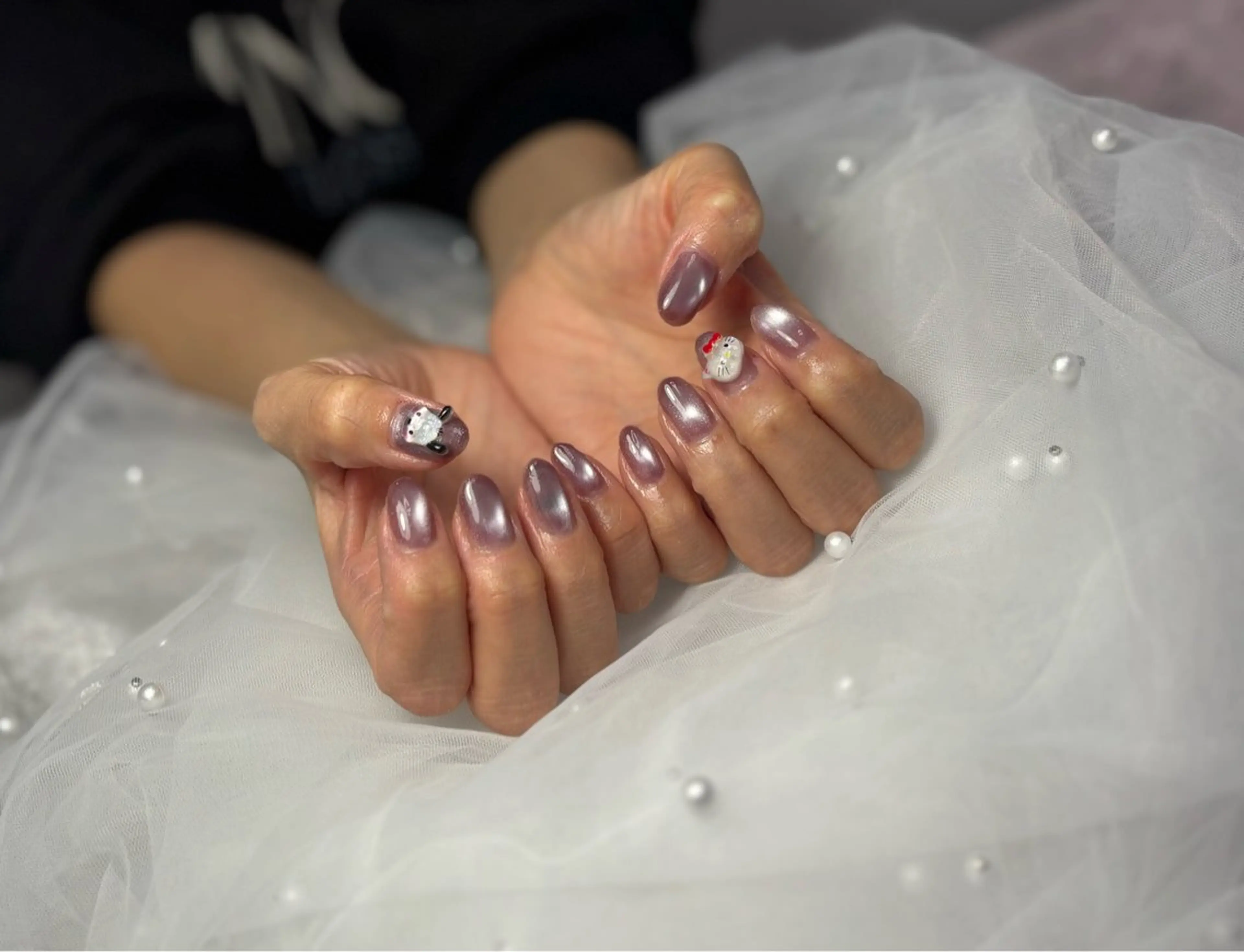 ネイル マグネットネイル ハンドネイル Nail Salon __j Shinoのネイルデザイン