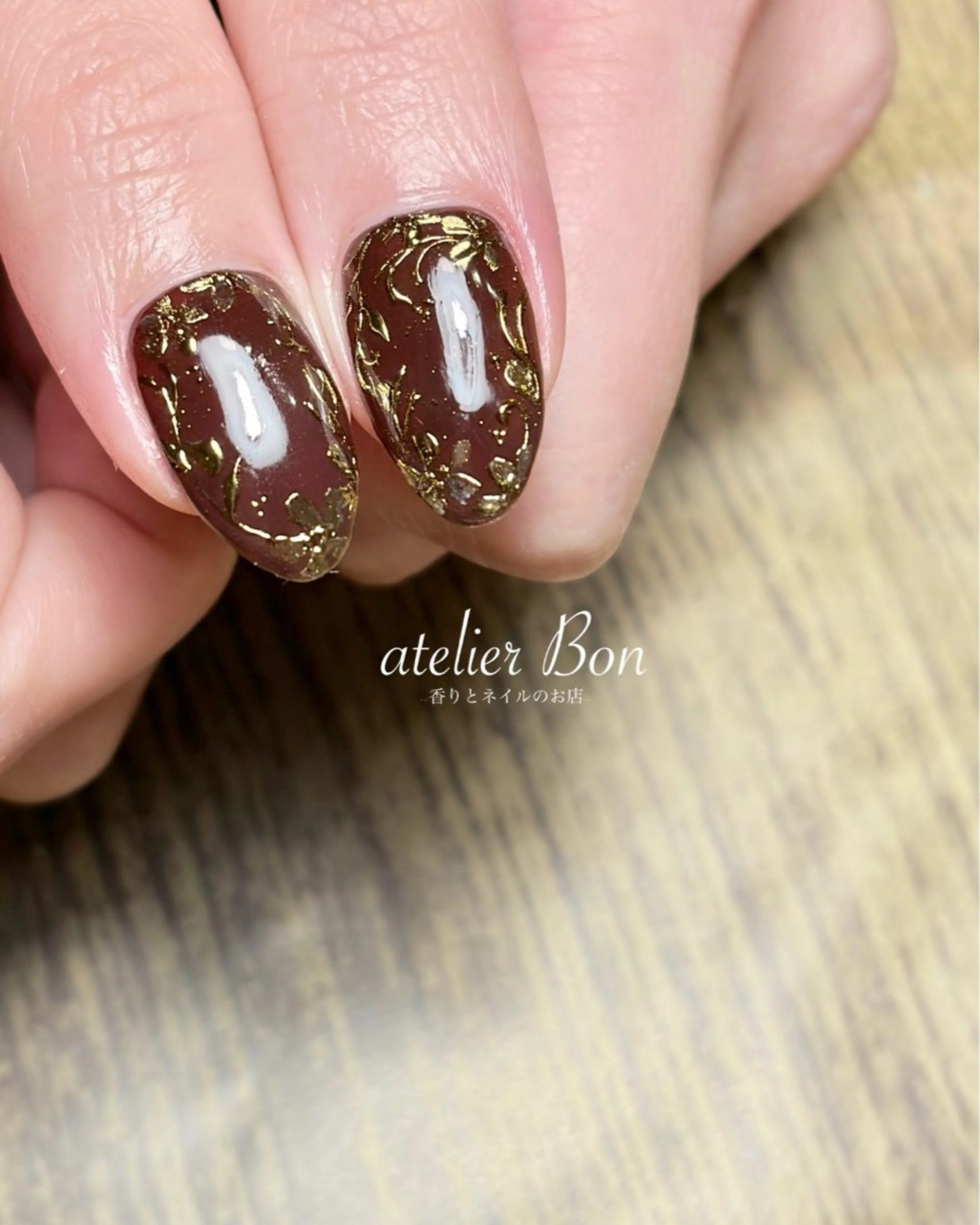 ネイル ハンドネイル atelierBon 🌿REIのネイルデザイン