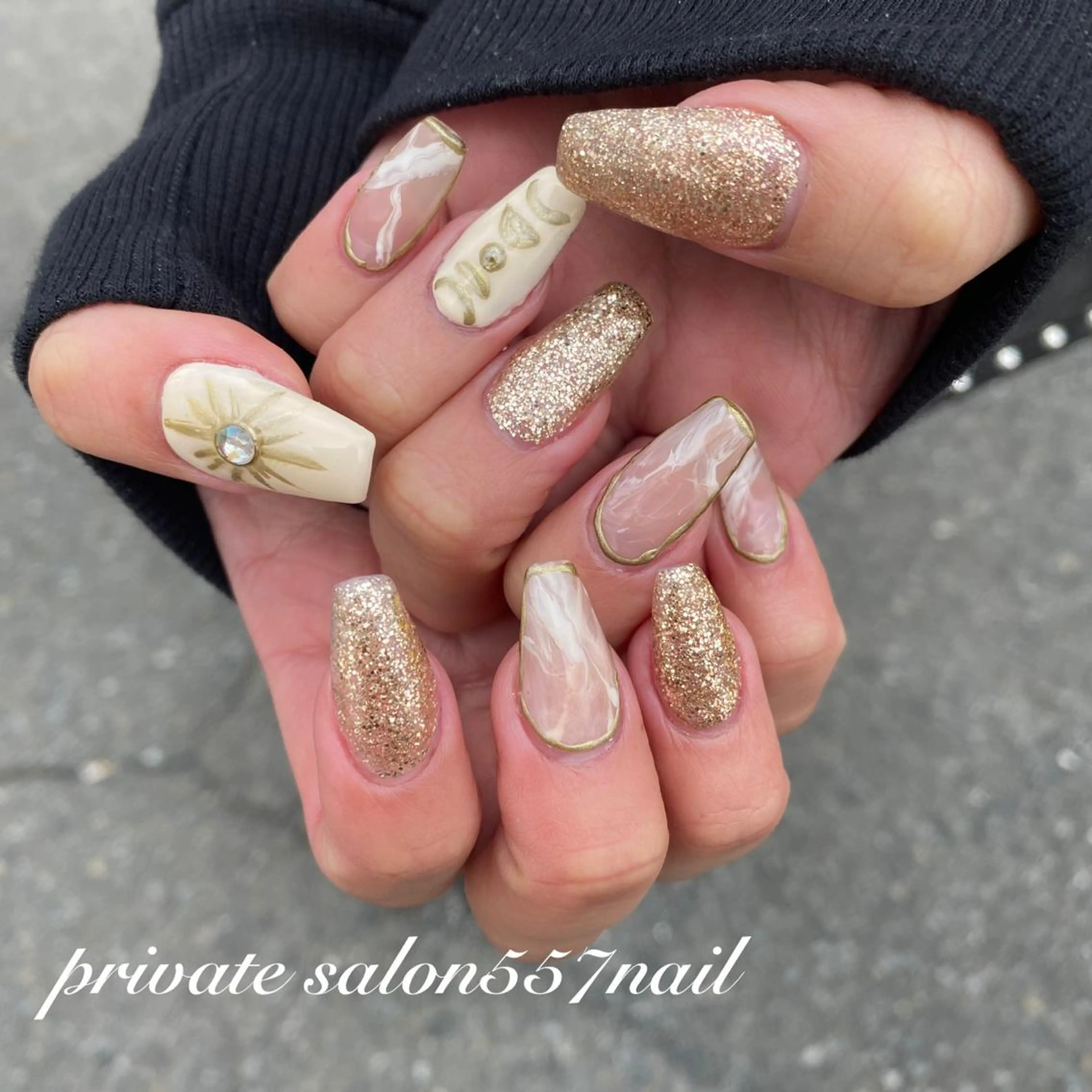 ネイル ハンドネイル 557 nailのネイルデザイン