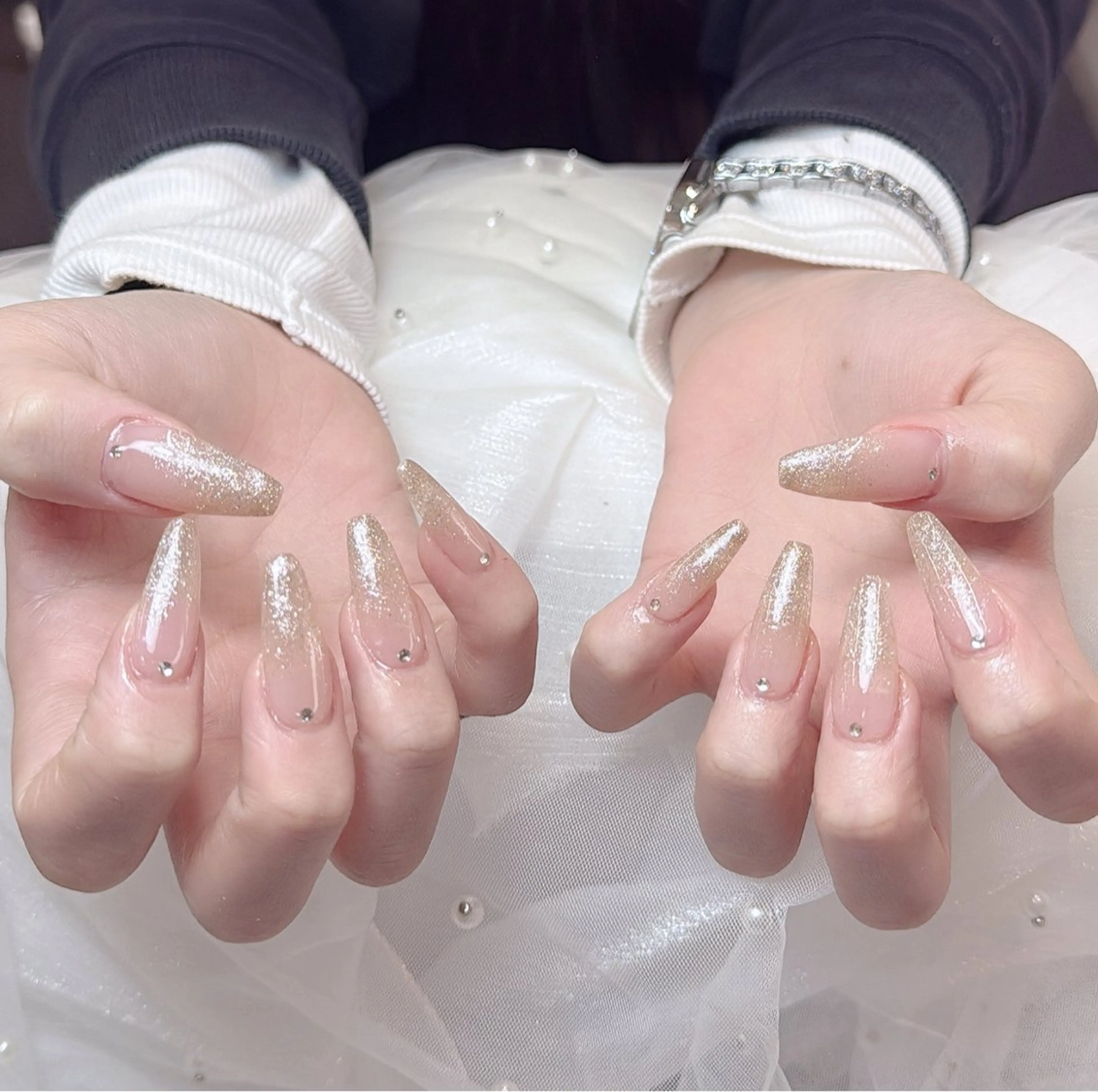 ネイル 持ち込み ハンドネイル Tini ANA.CHUOのネイルデザイン