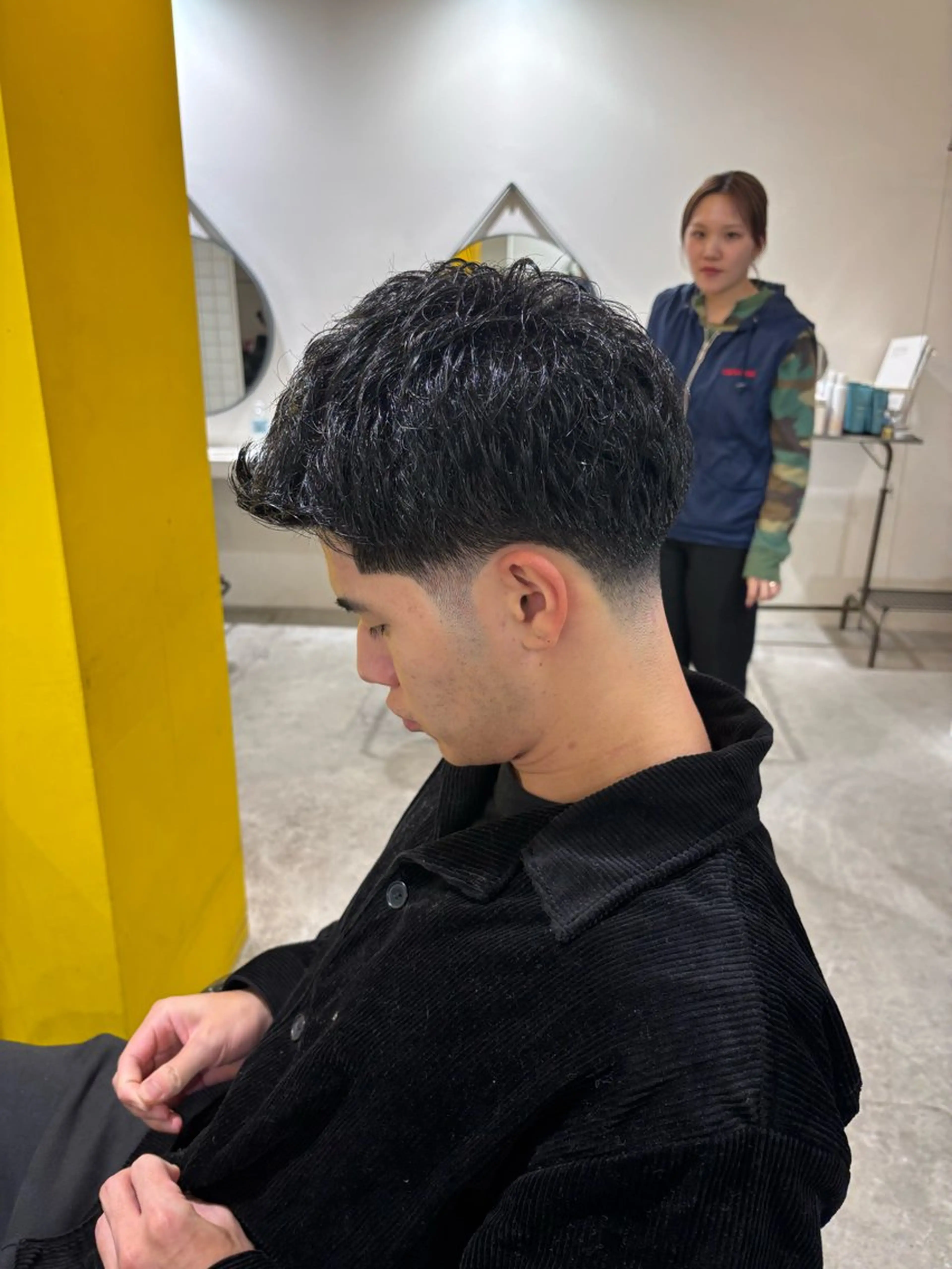 メンズ 文字 遼哉のヘアスタイル