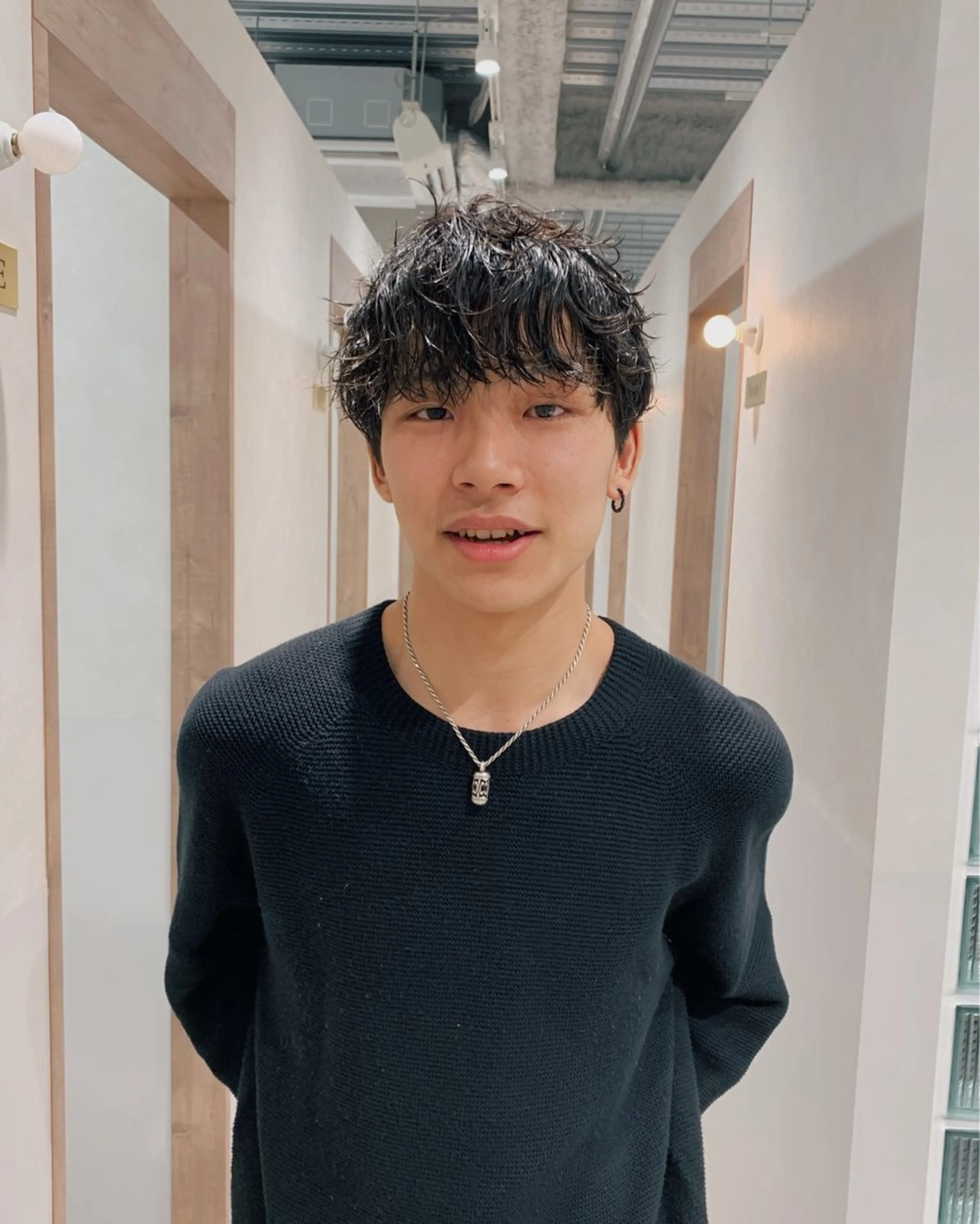 パーマ メンズ カット パーマ メンズパーマ/メンズ カット　田中気理真のヘアスタイル