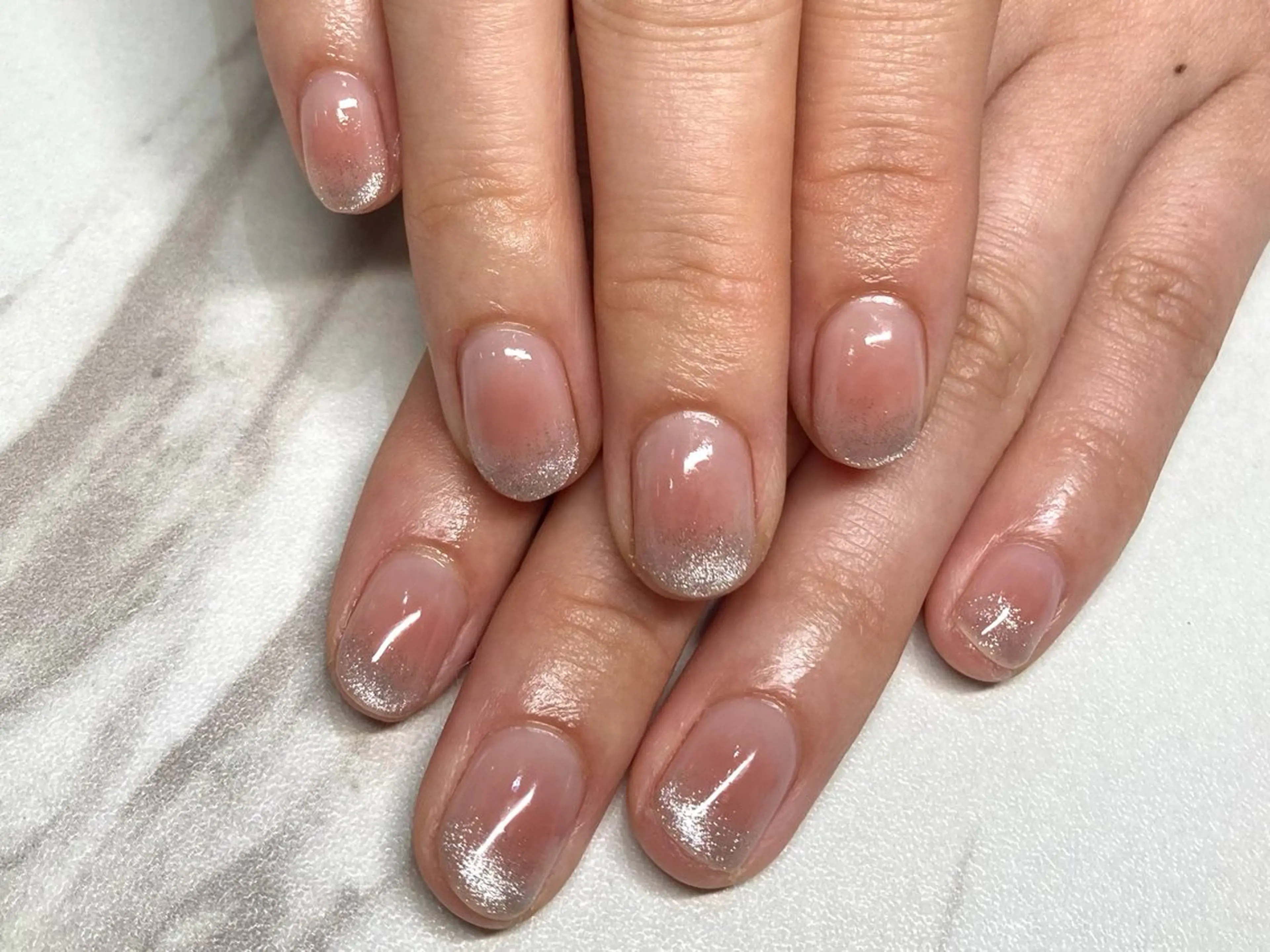 ショート ハンドネイル トータルビューティーサロンBeautiful Me,牛久店所属・Beautiful Me, Aiのネイルデザイン