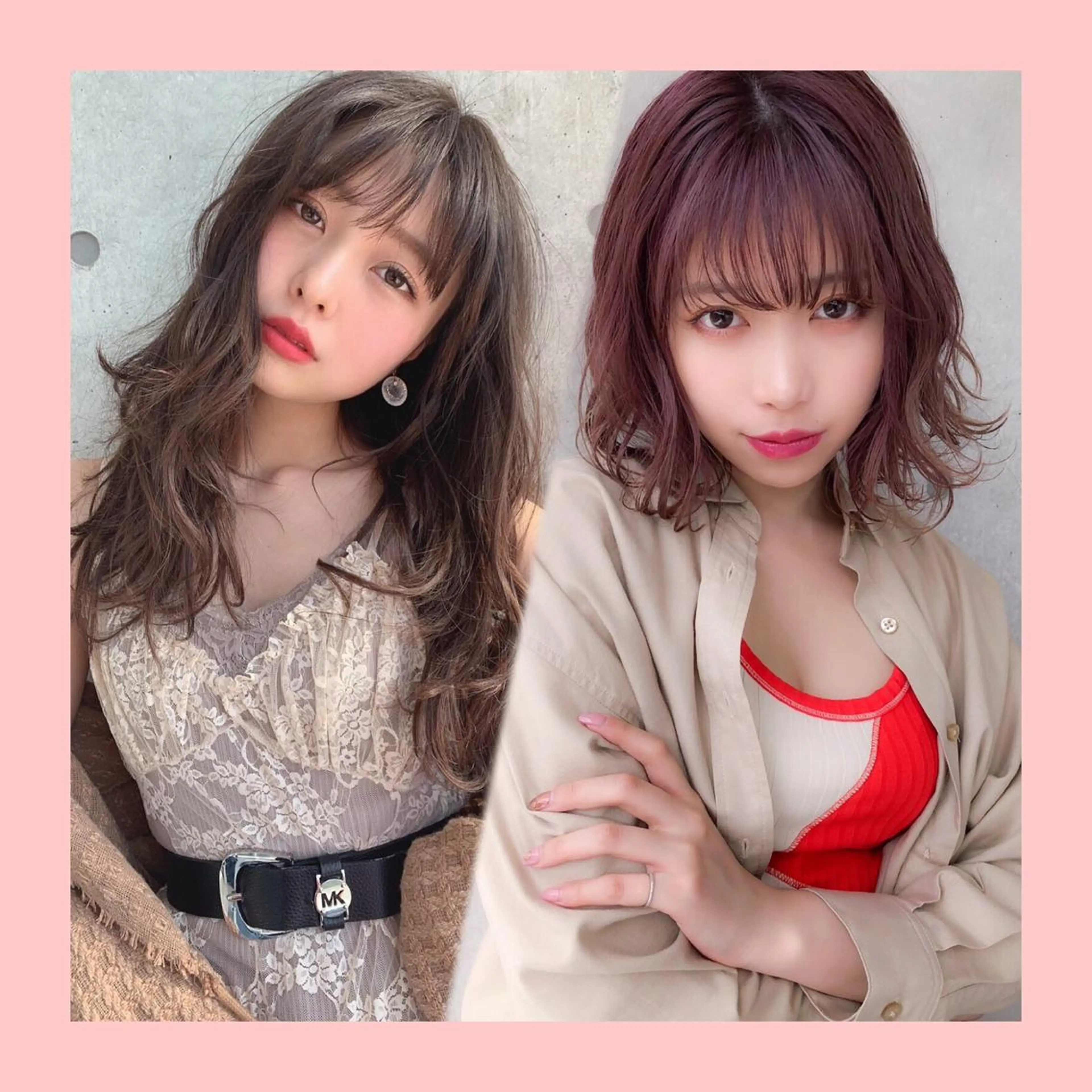 セミロング カラー パーマ ヘアアレンジ メンズ 💖艶と似合わせ💖 カラーカット💖のヘアスタイル