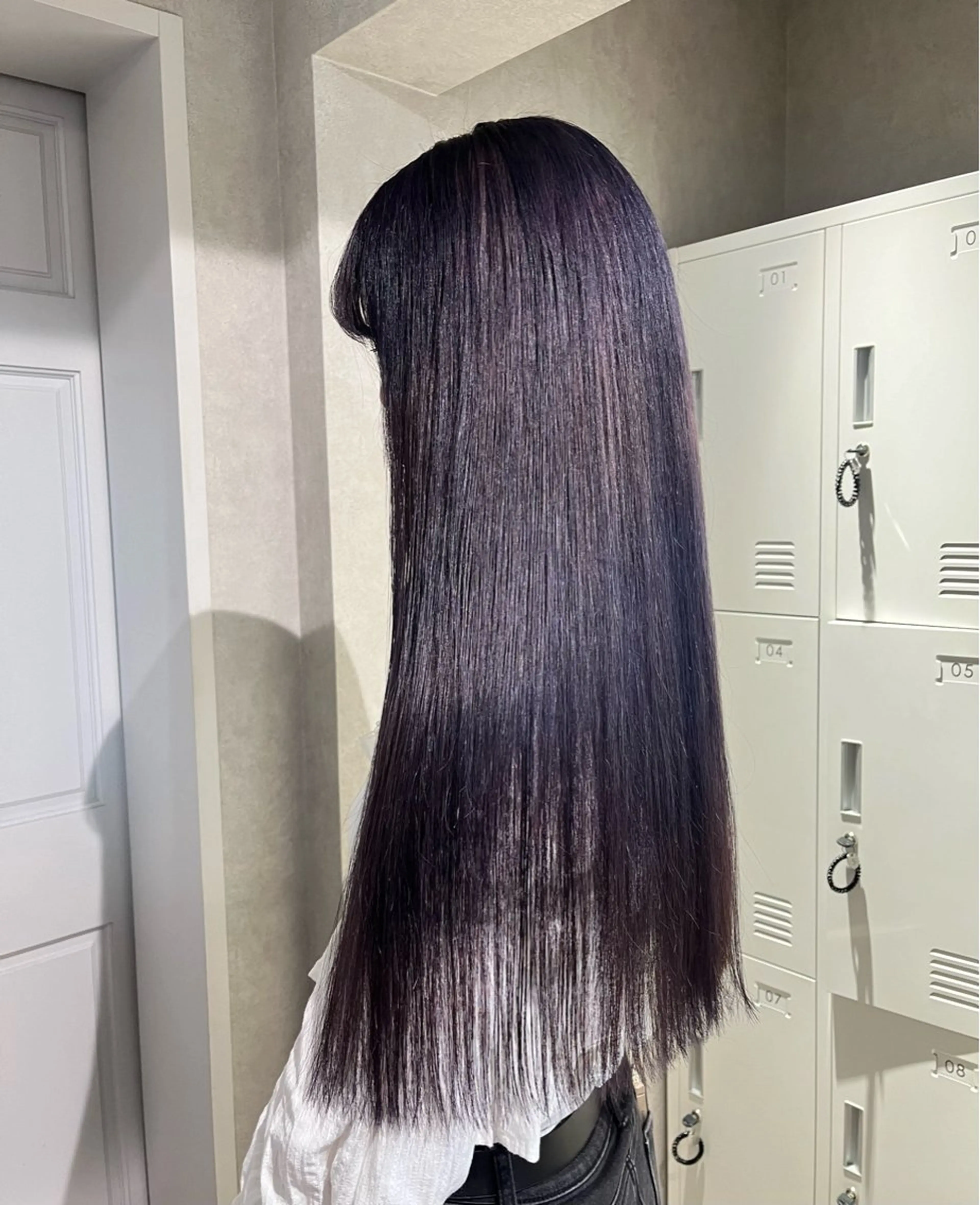 ロング カラー ラベンダーカラー ヘアカラー レイヤー/艶カラー/ KIHO🥥︎のヘアスタイル