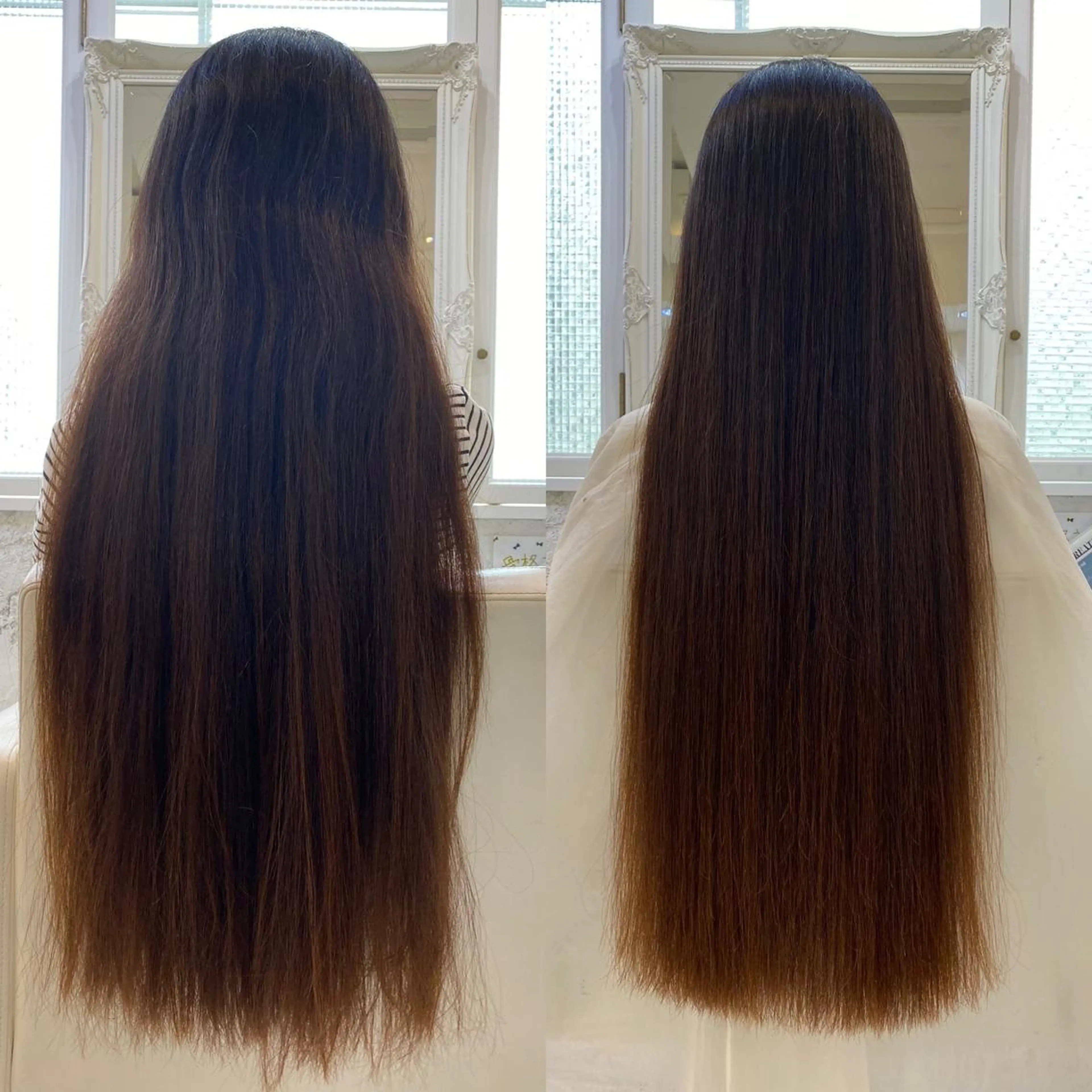 ロング カラー ヘアアレンジ マツエク・マツパ アイブロウ 酸性ストレート 縮毛矯正 トリートメント 透明感カラー🫧ヘア セット🫧松本菜月の眉毛・アイブロウイメージ