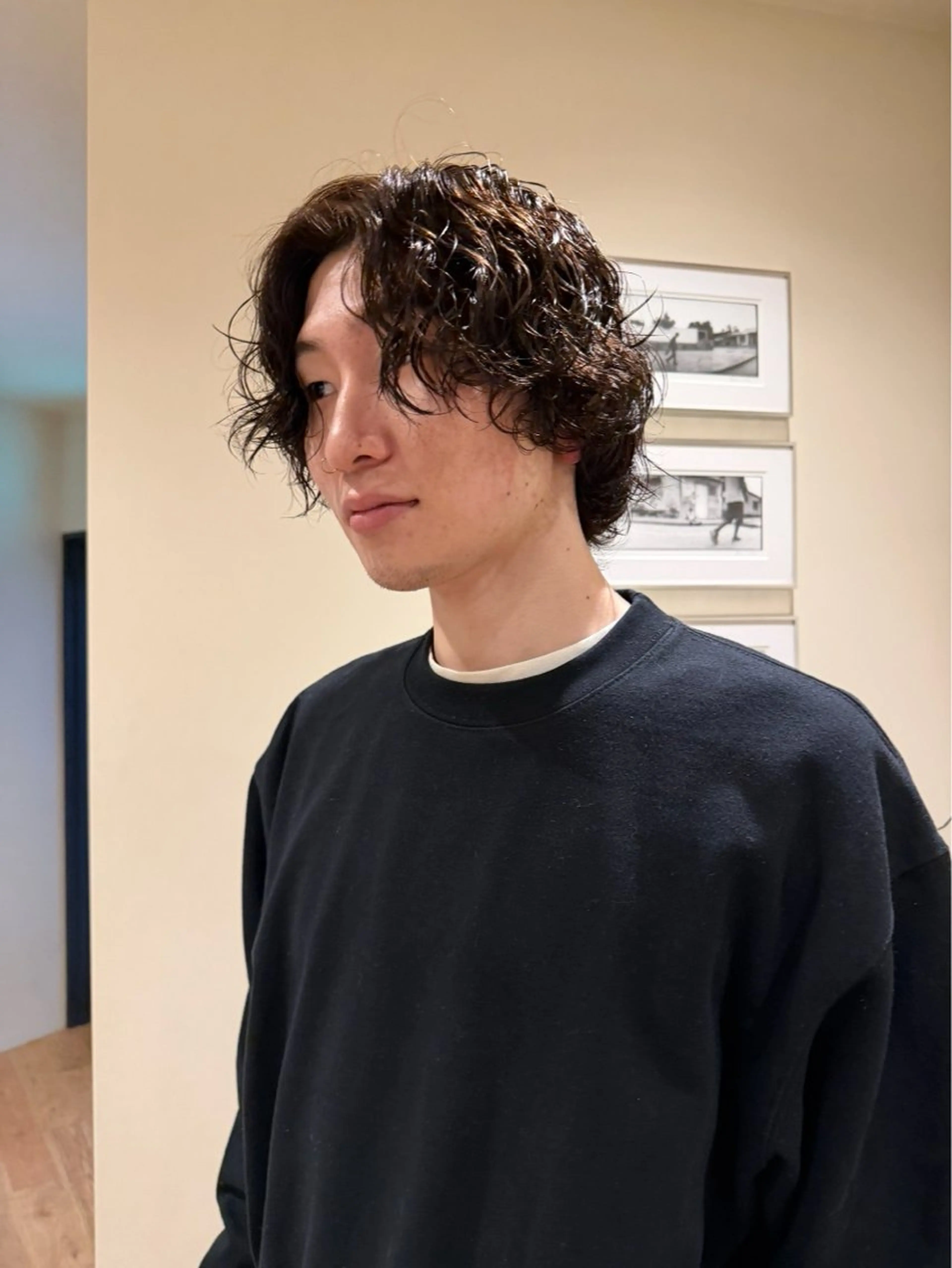 急募❕5月27日限定無料メニュー🌕メンズパーマ🌏シャンプートリートメント付き🧴の写真