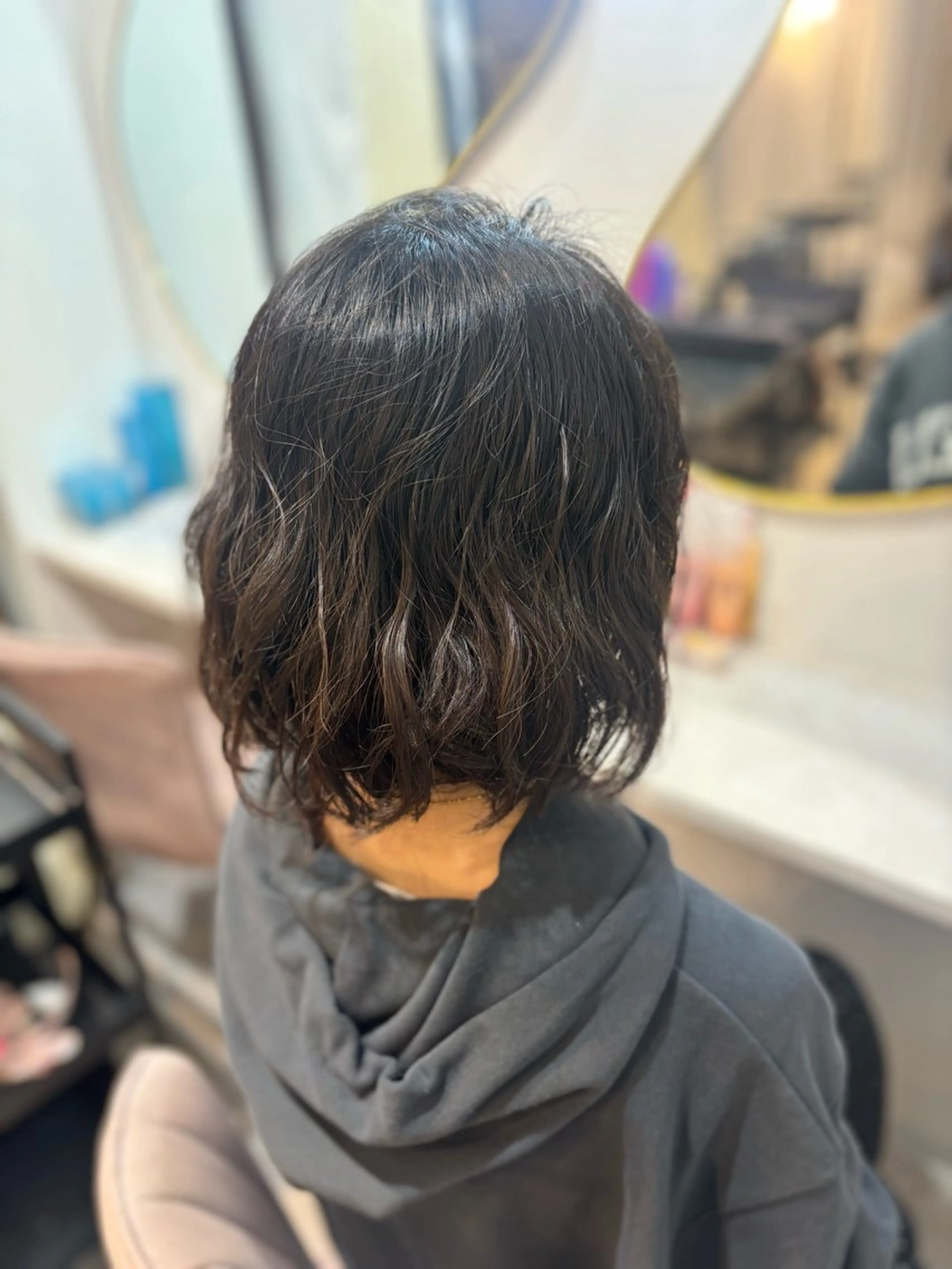 【✨1日1名様限定✨】🌀 パーマモデル 🌀 朝のセットが時短に⏱👍🏻🙆🏻‍♀️の写真