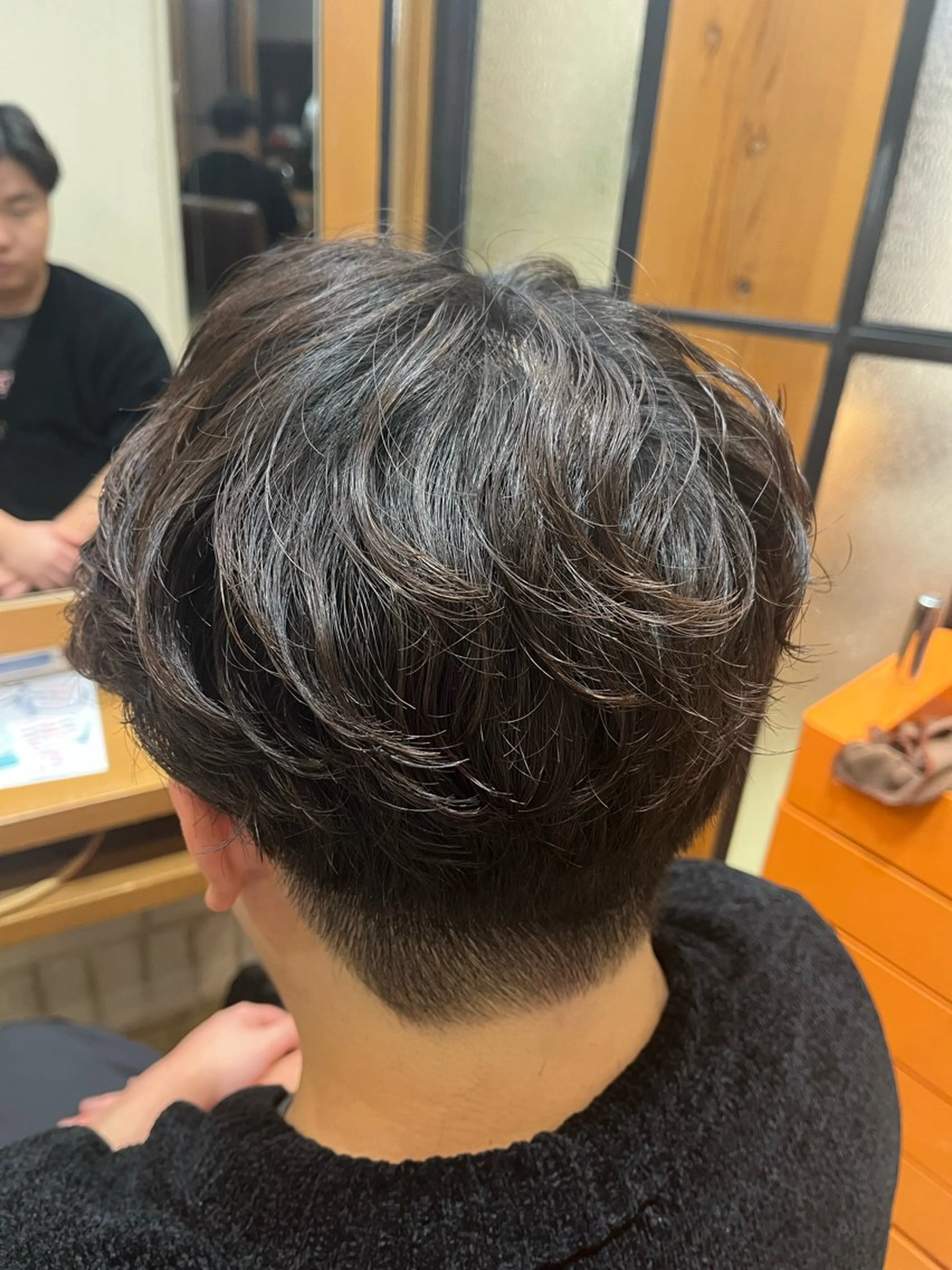 パーマ メンズ 宇井 海翔のヘアスタイル