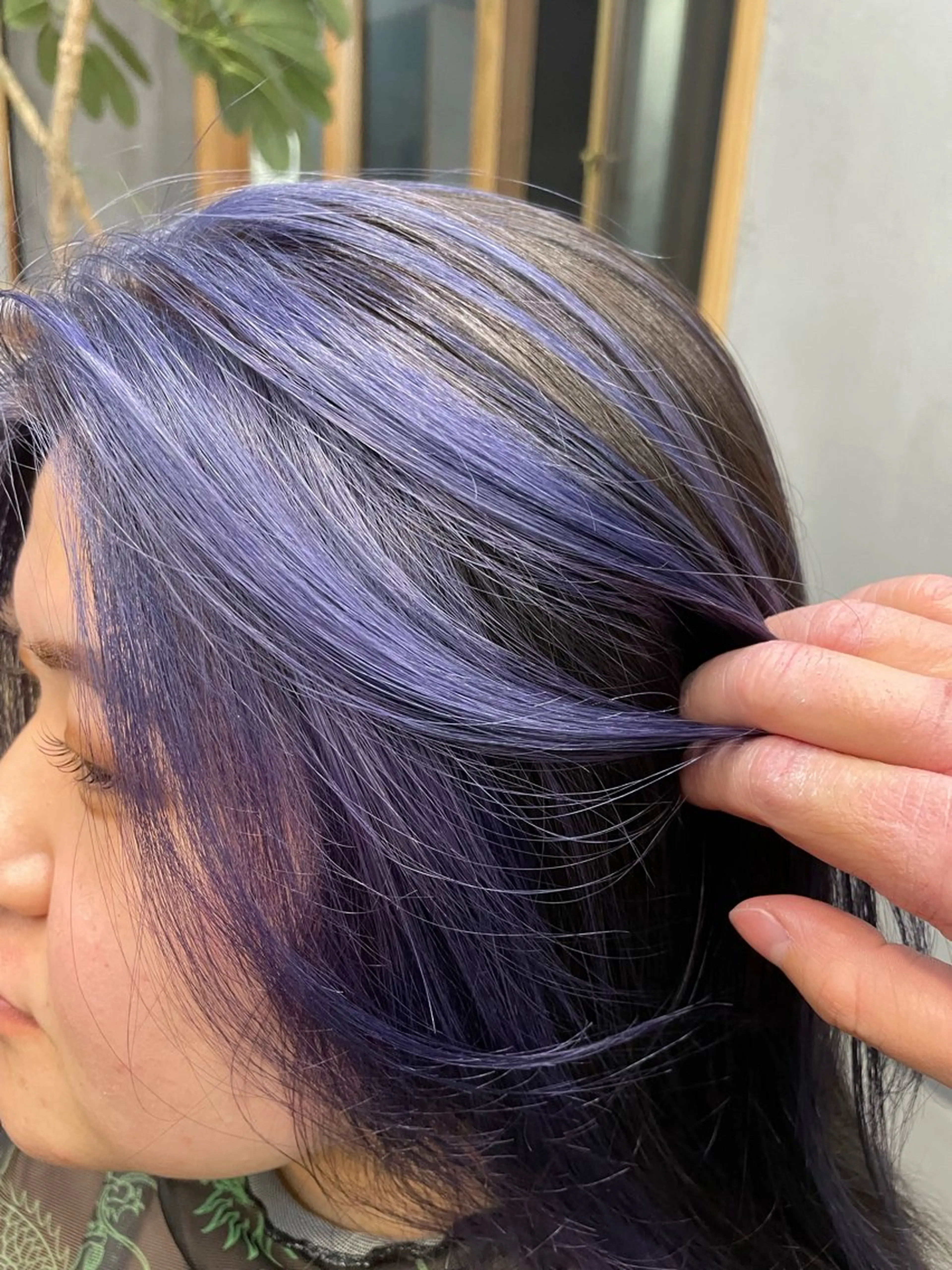 ショート カラー ミストバング  フェイスフレーミング ヘアカラー ヘッドスパ 岡田 真綾のヘアスタイル