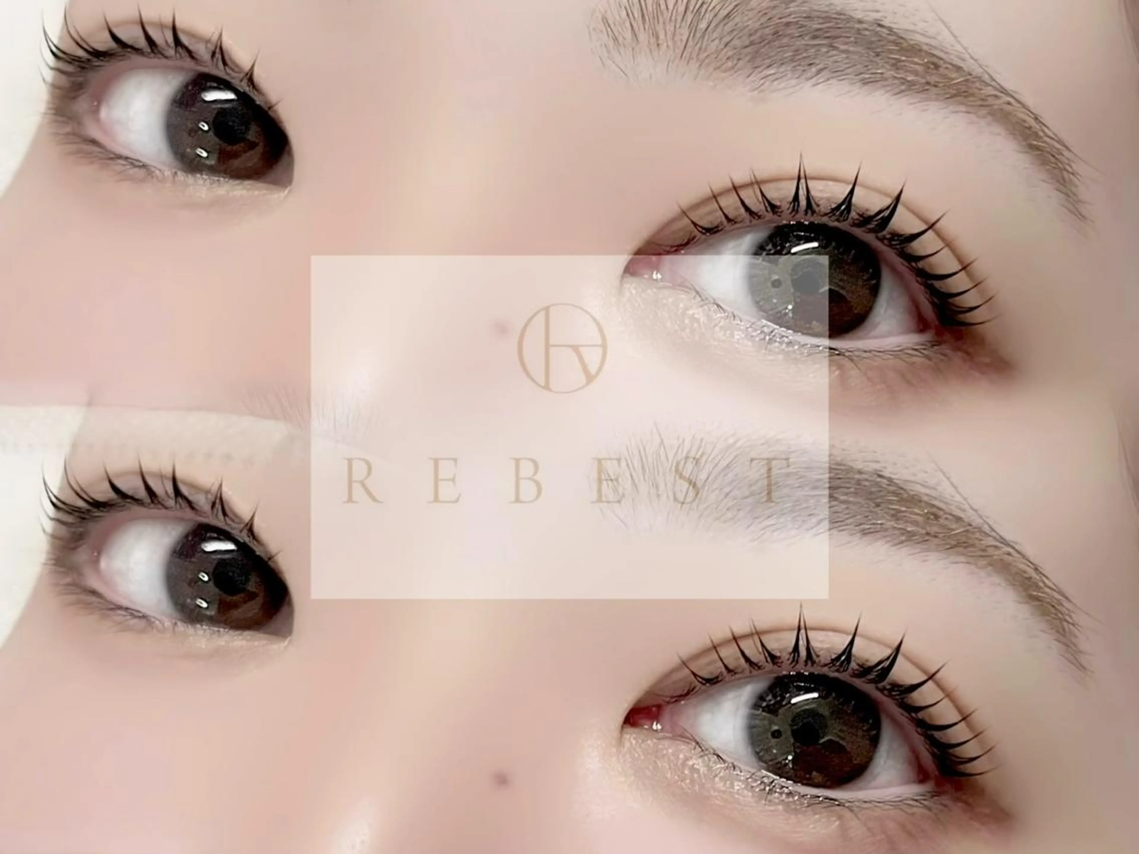 マツエク・マツパ ＲＥＢＥＳＴ ｅｙｅｌａｓｈのマツエク・マツパデザイン