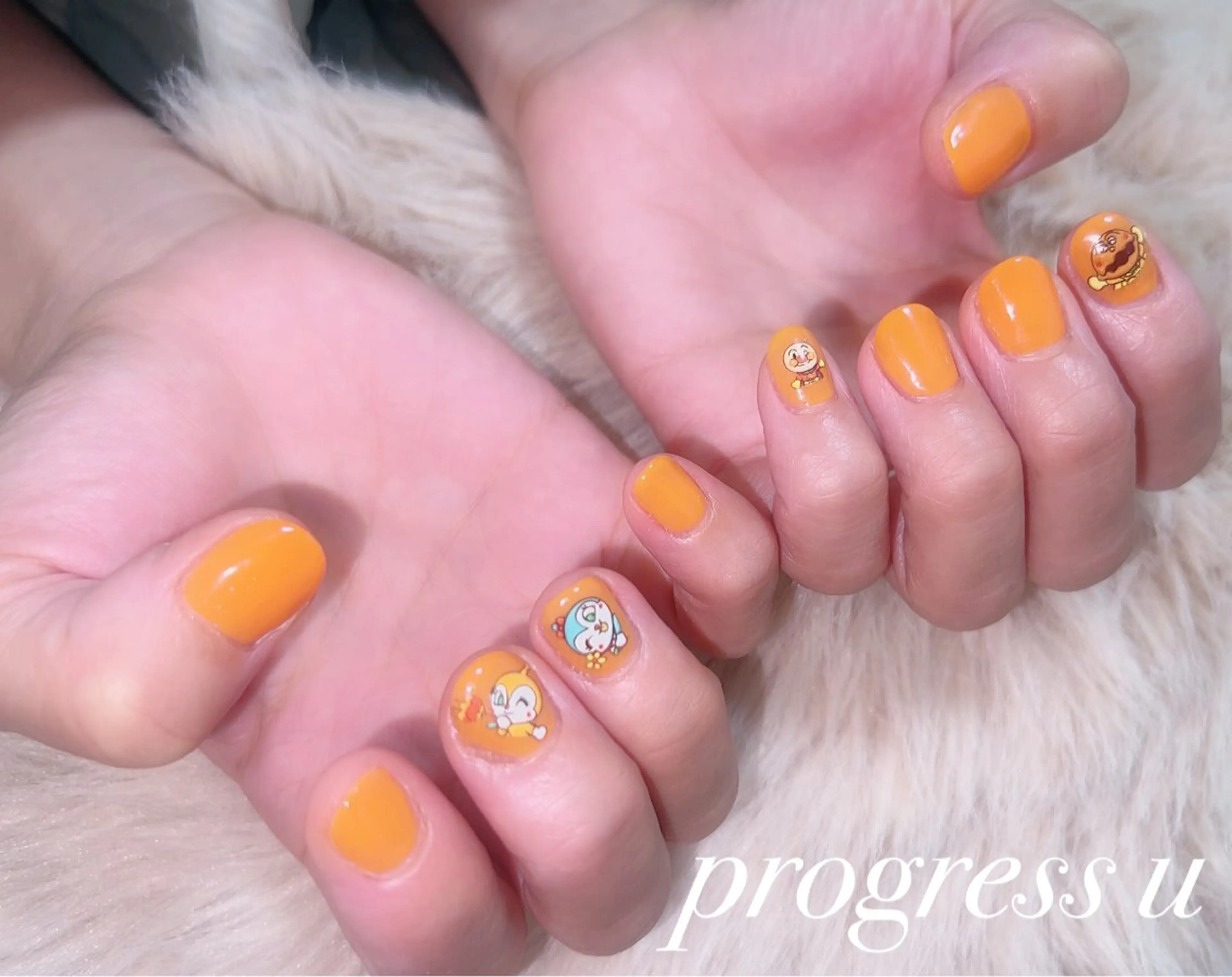 ネイル 持ち込み ハンドネイル progress u ayakaのネイルデザイン