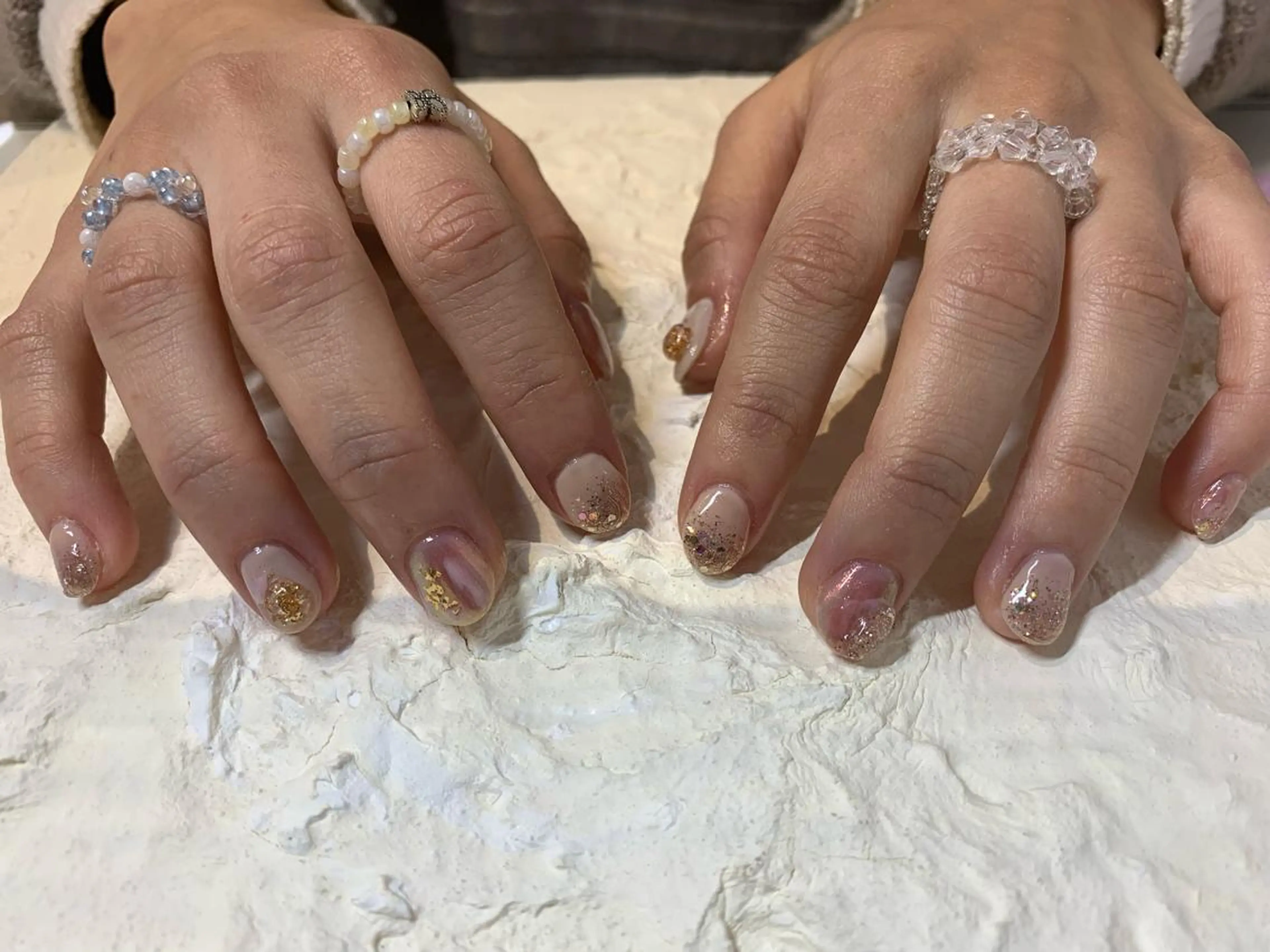 ネイル 持ち込み マキノ ユイのネイルデザイン