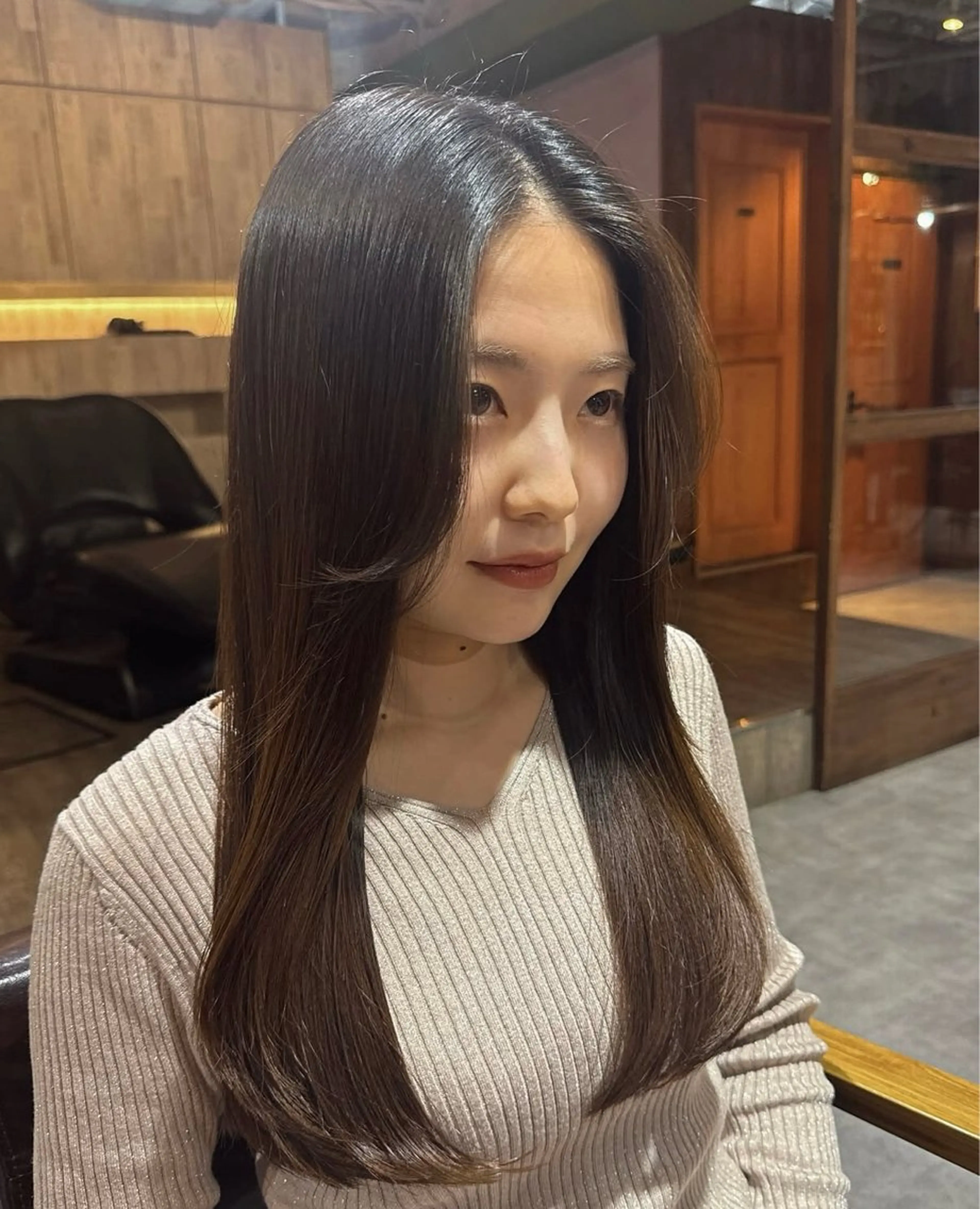 ロング ロングレイヤー レイヤーカット ロング GRANDEUR natsukiのヘアスタイル