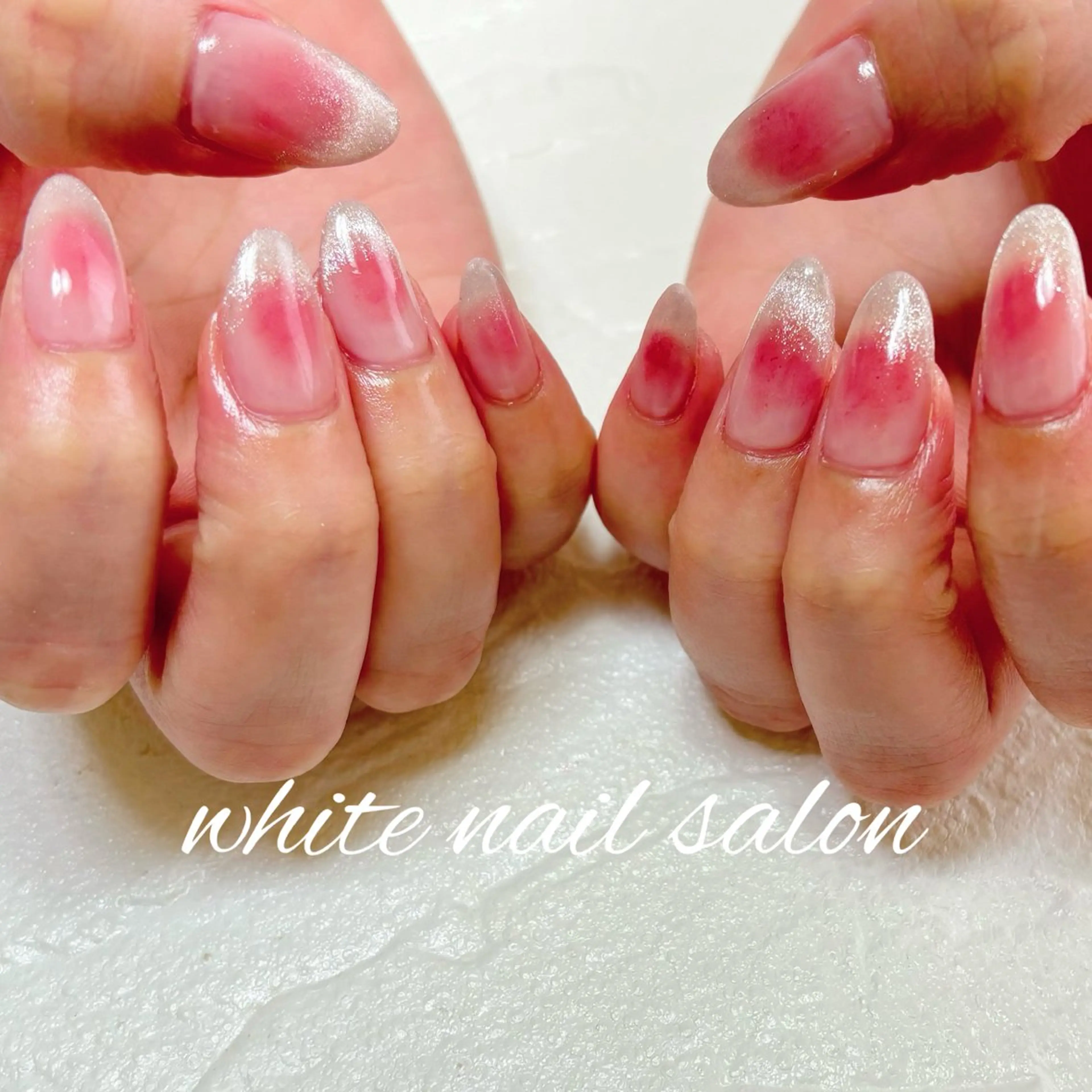 ネイル ホワイト ハンドネイル white nail salonのネイルデザイン