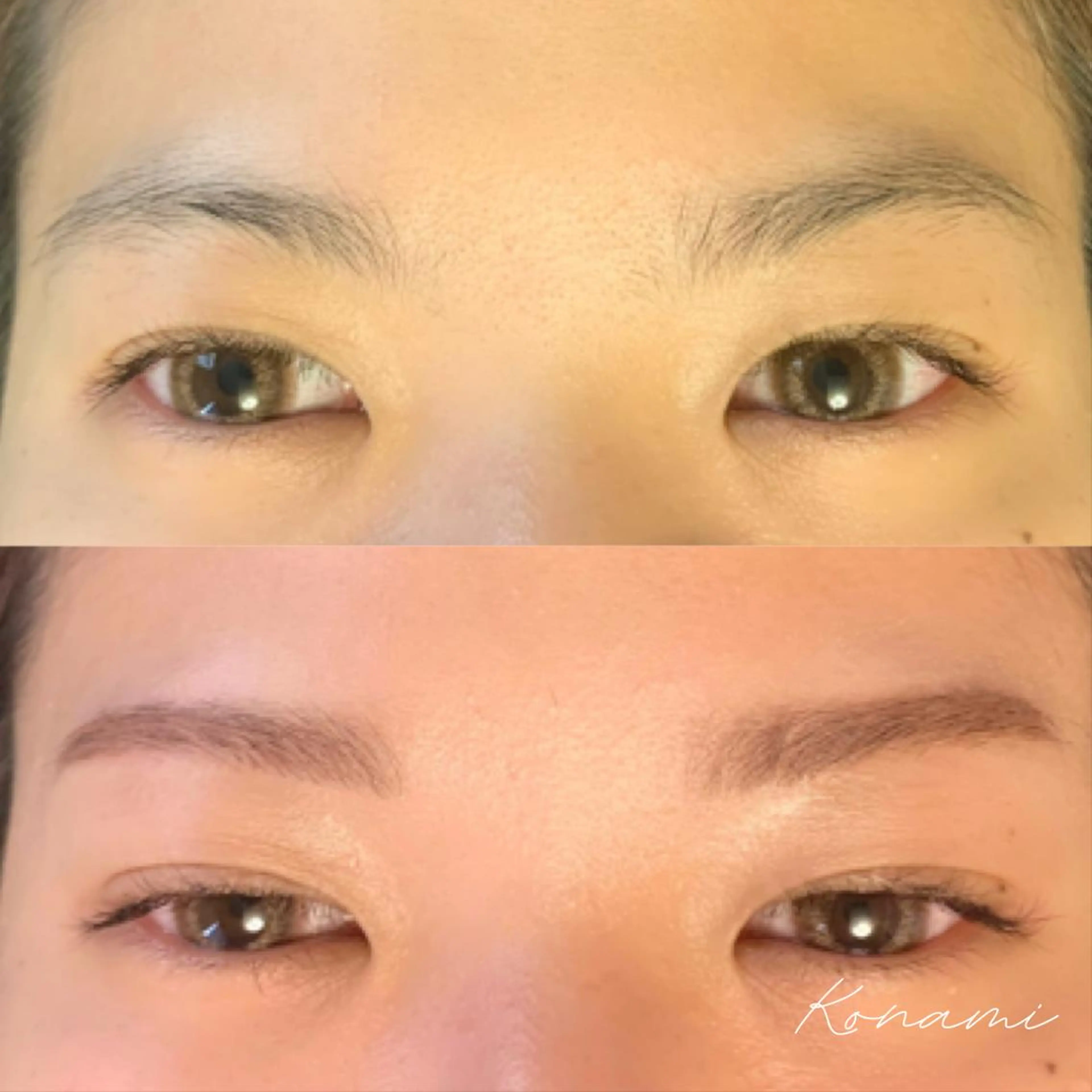 アイブロウ ワックス脱毛 シードリン 府内店 小波のヘアスタイル