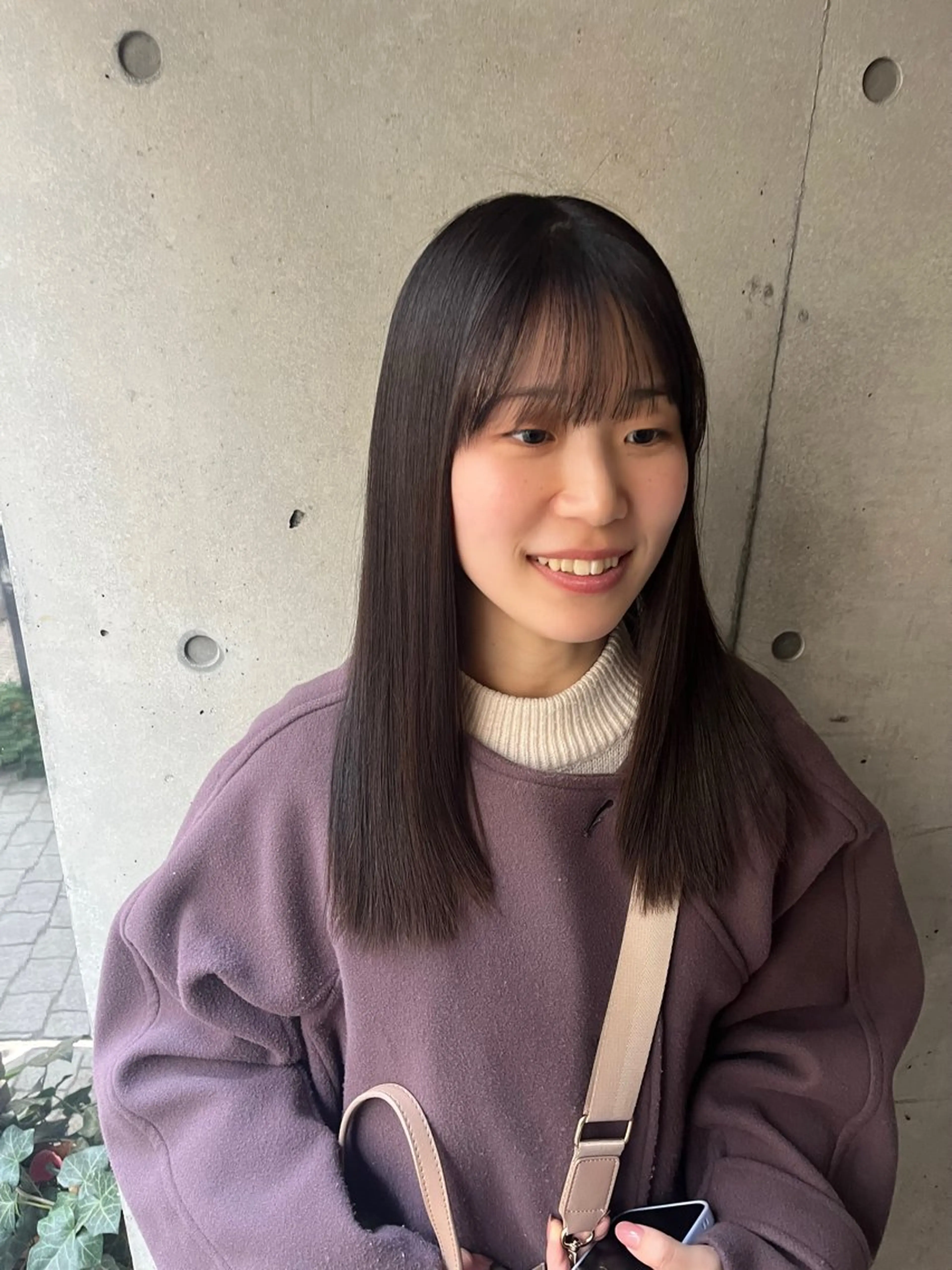 セミロング 【美ボブ. カラー】midoのヘアスタイル