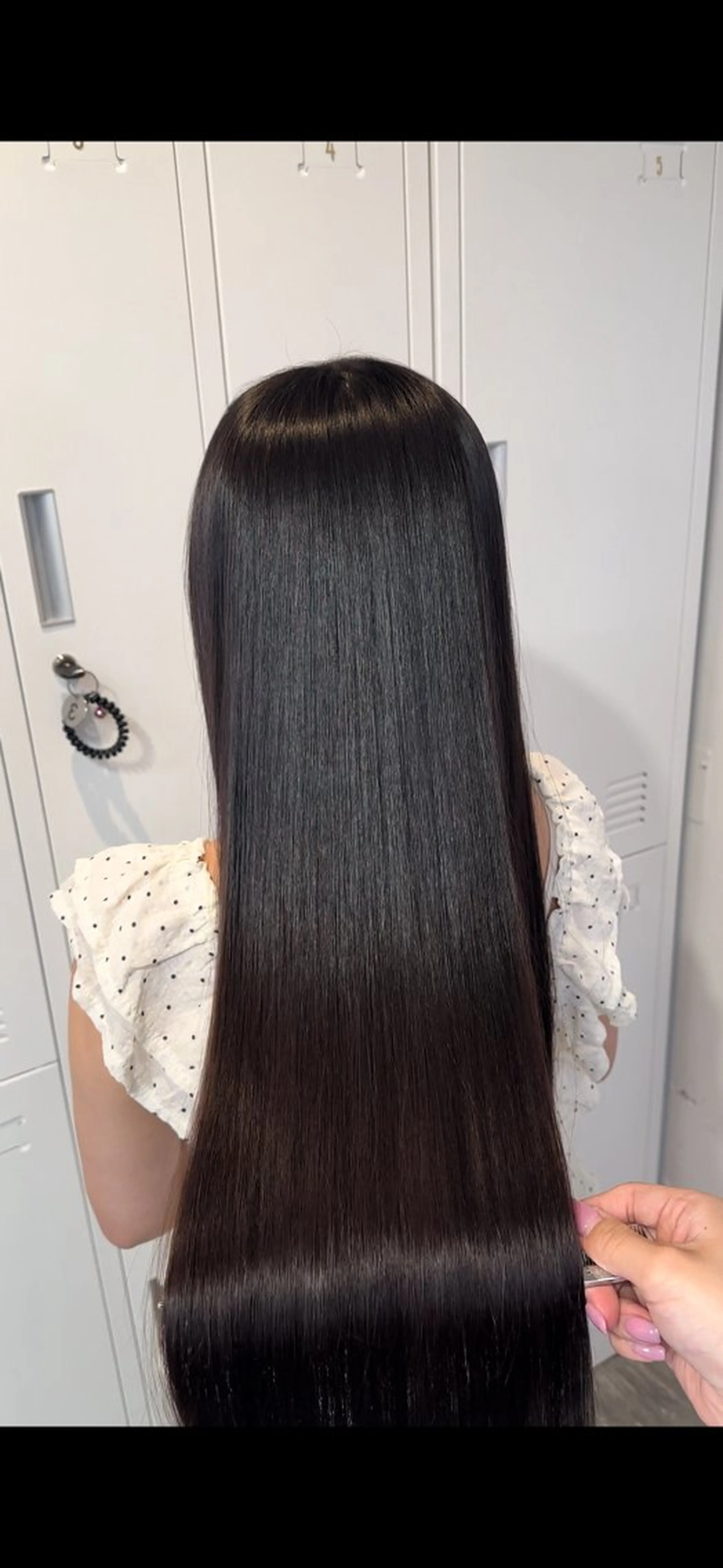 ロング カット トリートメント ヘッドスパ 🎀縮毛矯正/ ツヤ髪/ANJU🌙のヘアスタイル