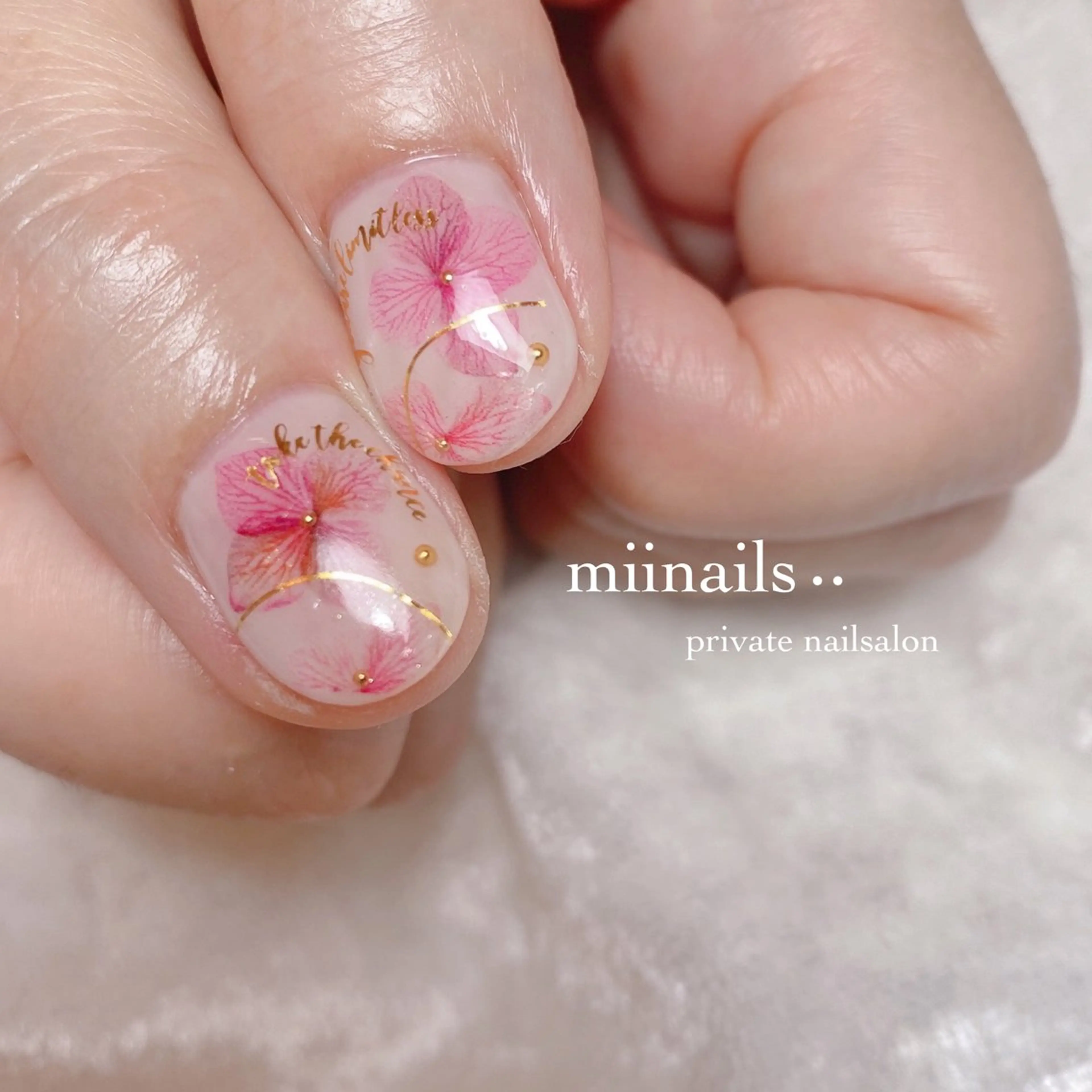 ネイル 韓国ネイル ワンホンネイル ハンドネイル nailsalon miinailsのネイルデザイン