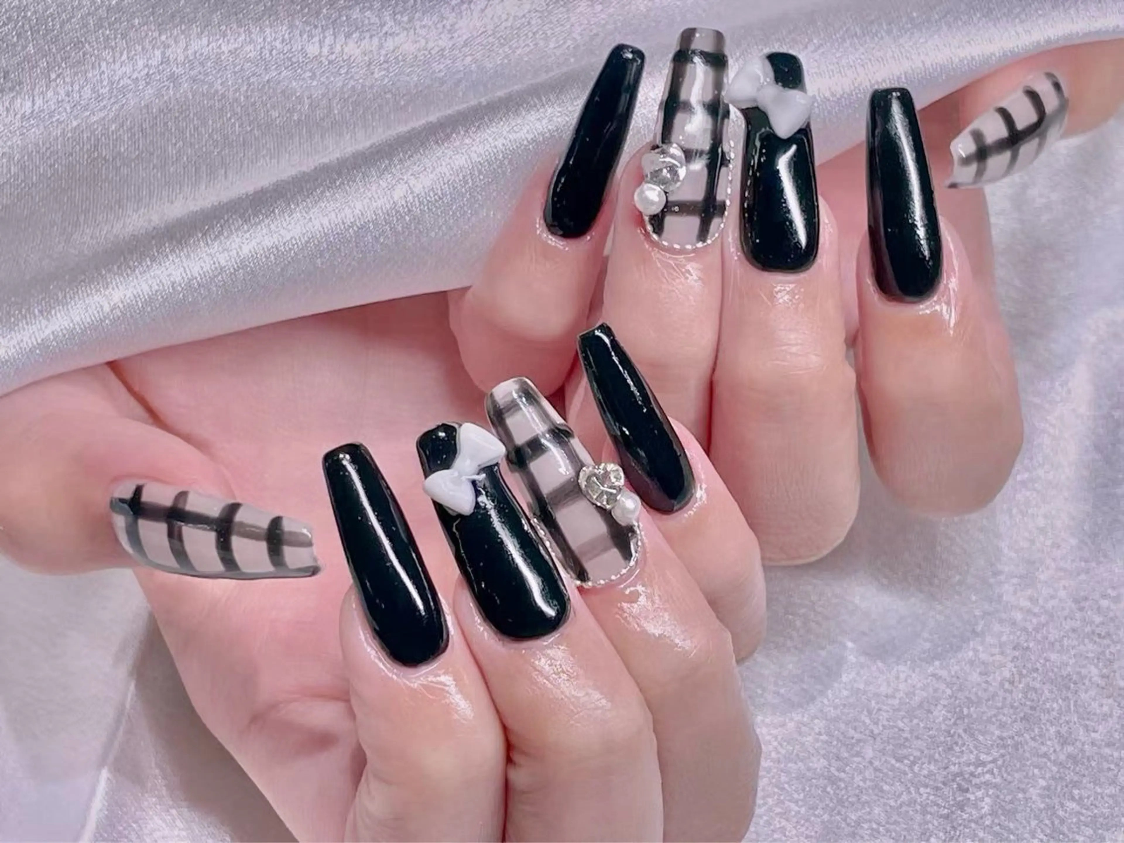 ネイル ハンドネイル 長さだし専門店 M2　rikaのネイルデザイン