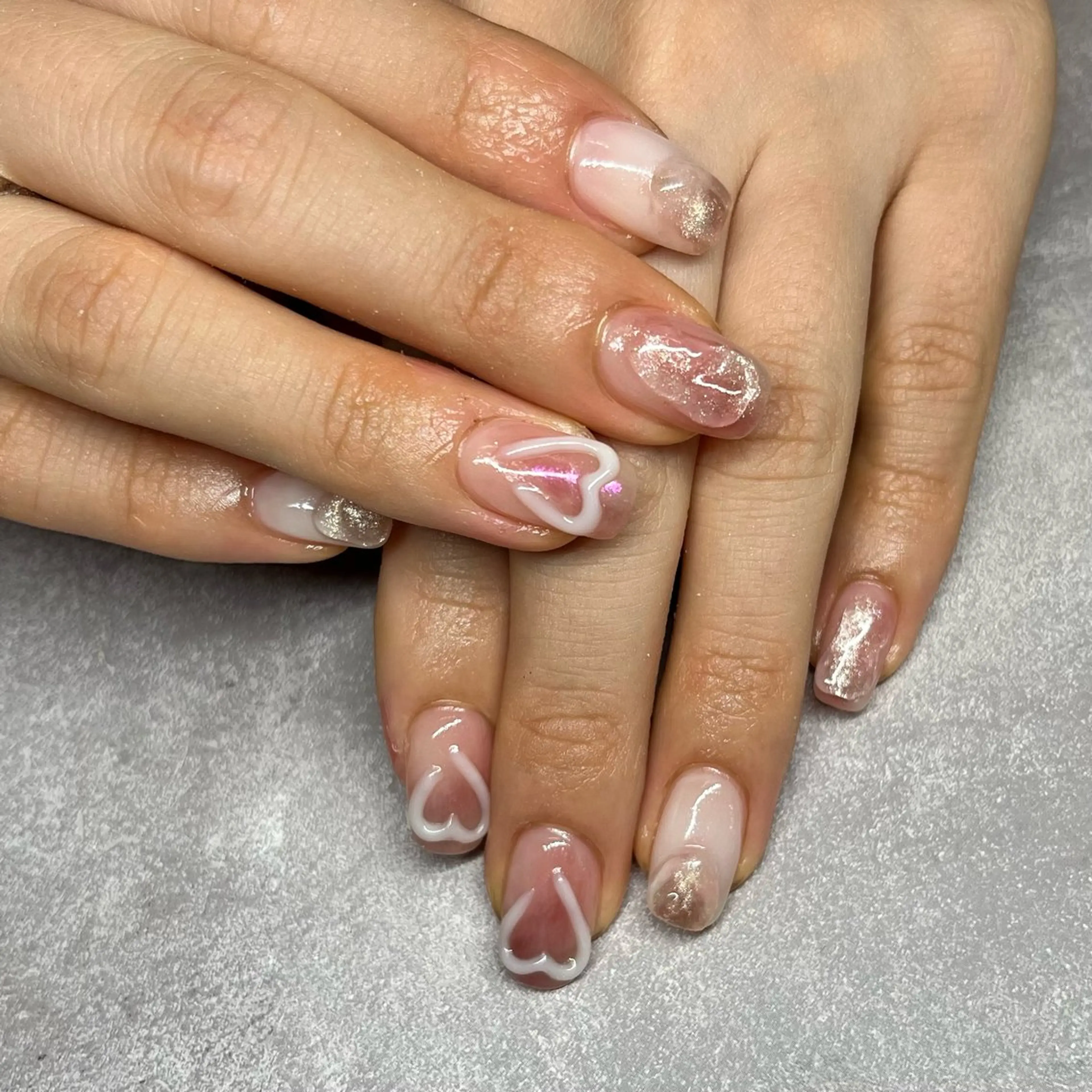 ネイル ハンドネイル Daywithout Anythingのネイルデザイン