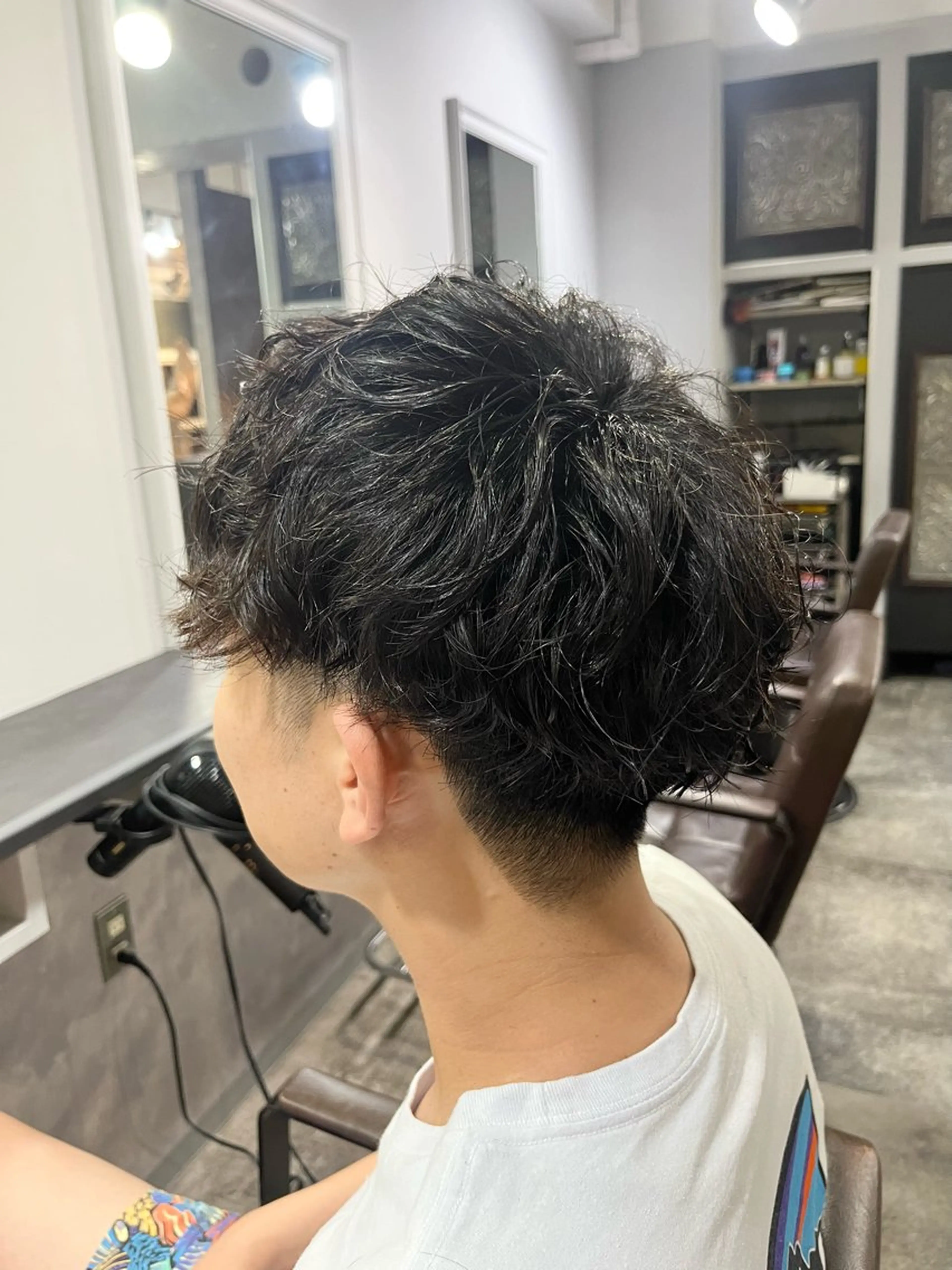 パーマ メンズ メンズパーマ 山口 詩織のヘアスタイル