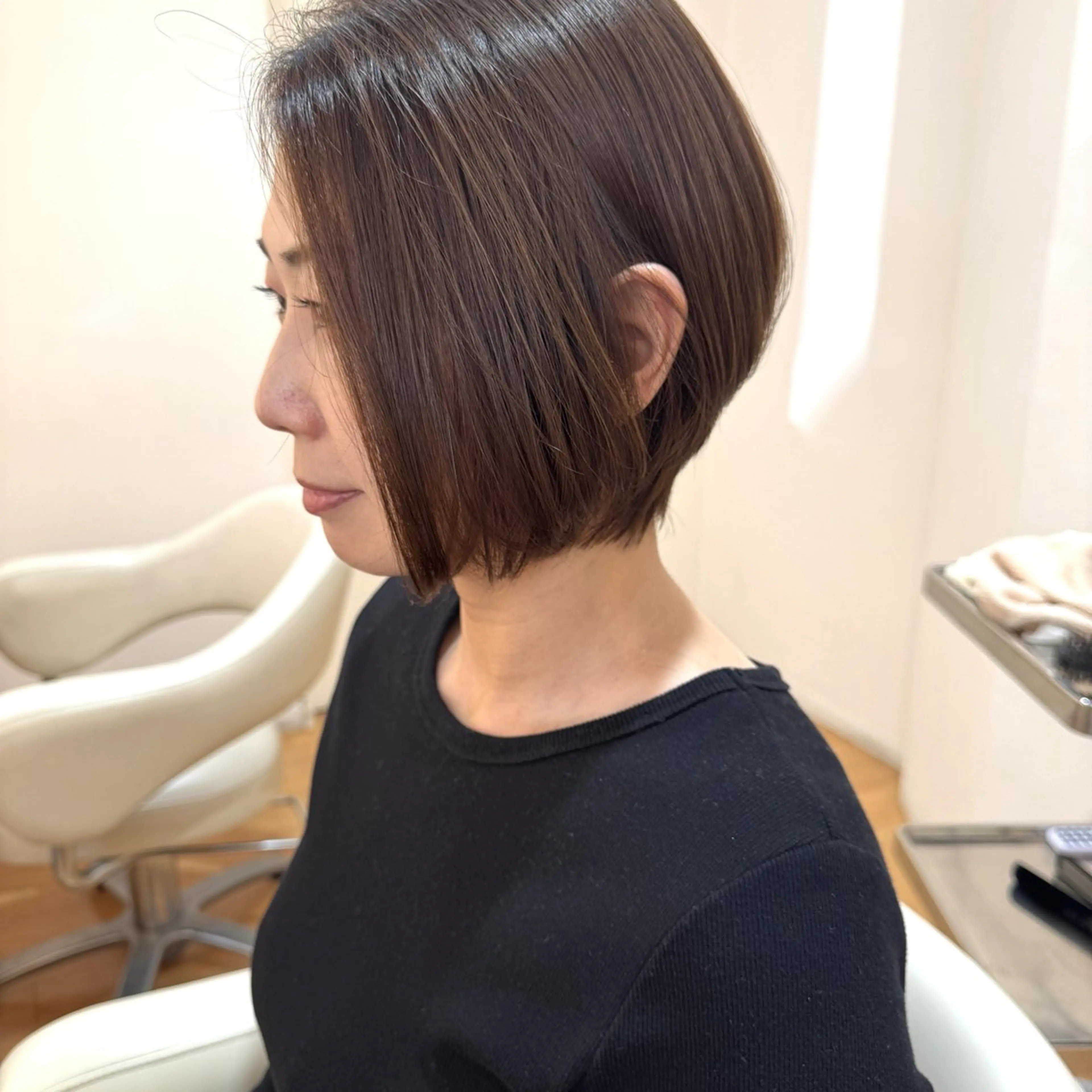 ショート カラー 湯浅 了一のヘアスタイル