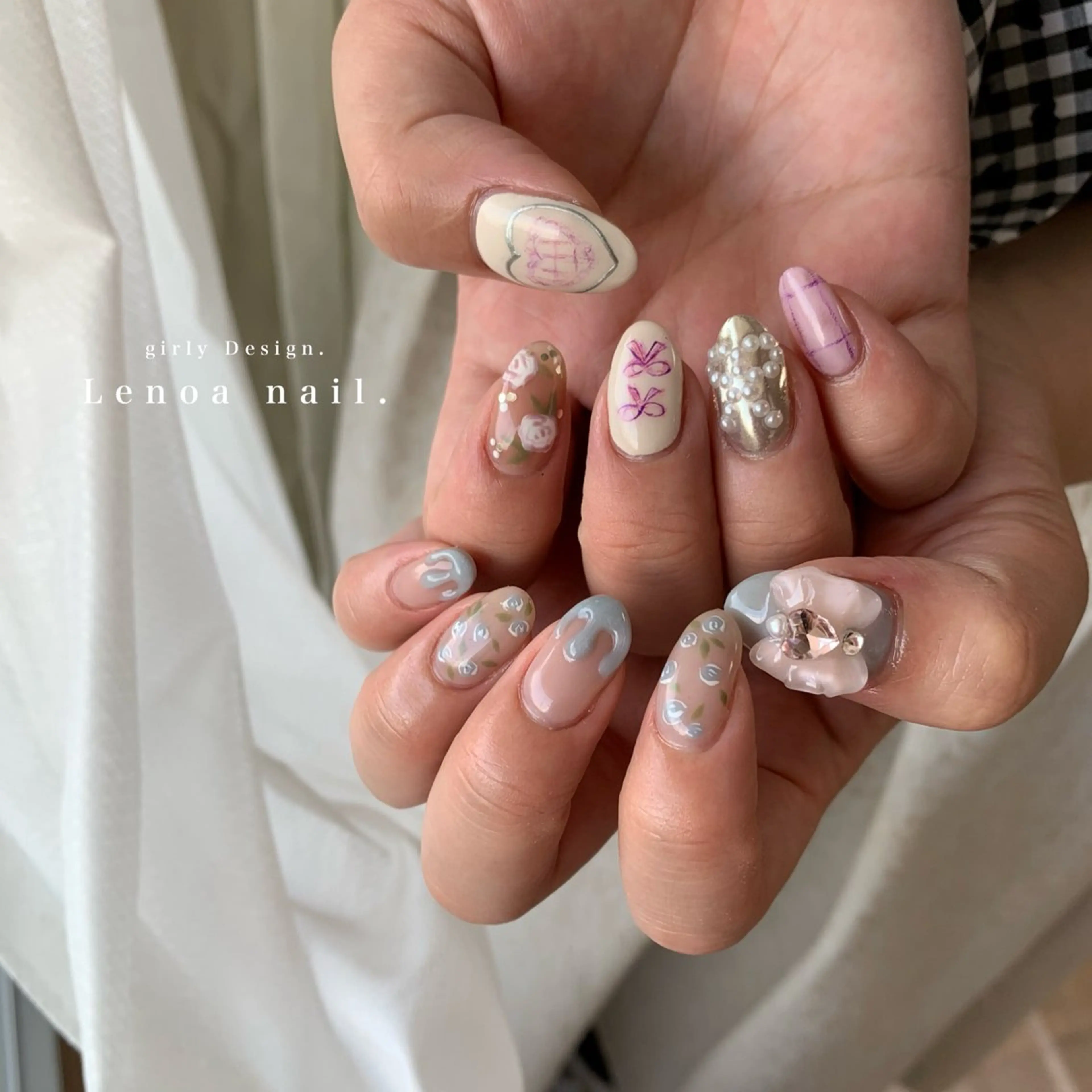 ネイル nailsalon Lenoaのネイルデザイン