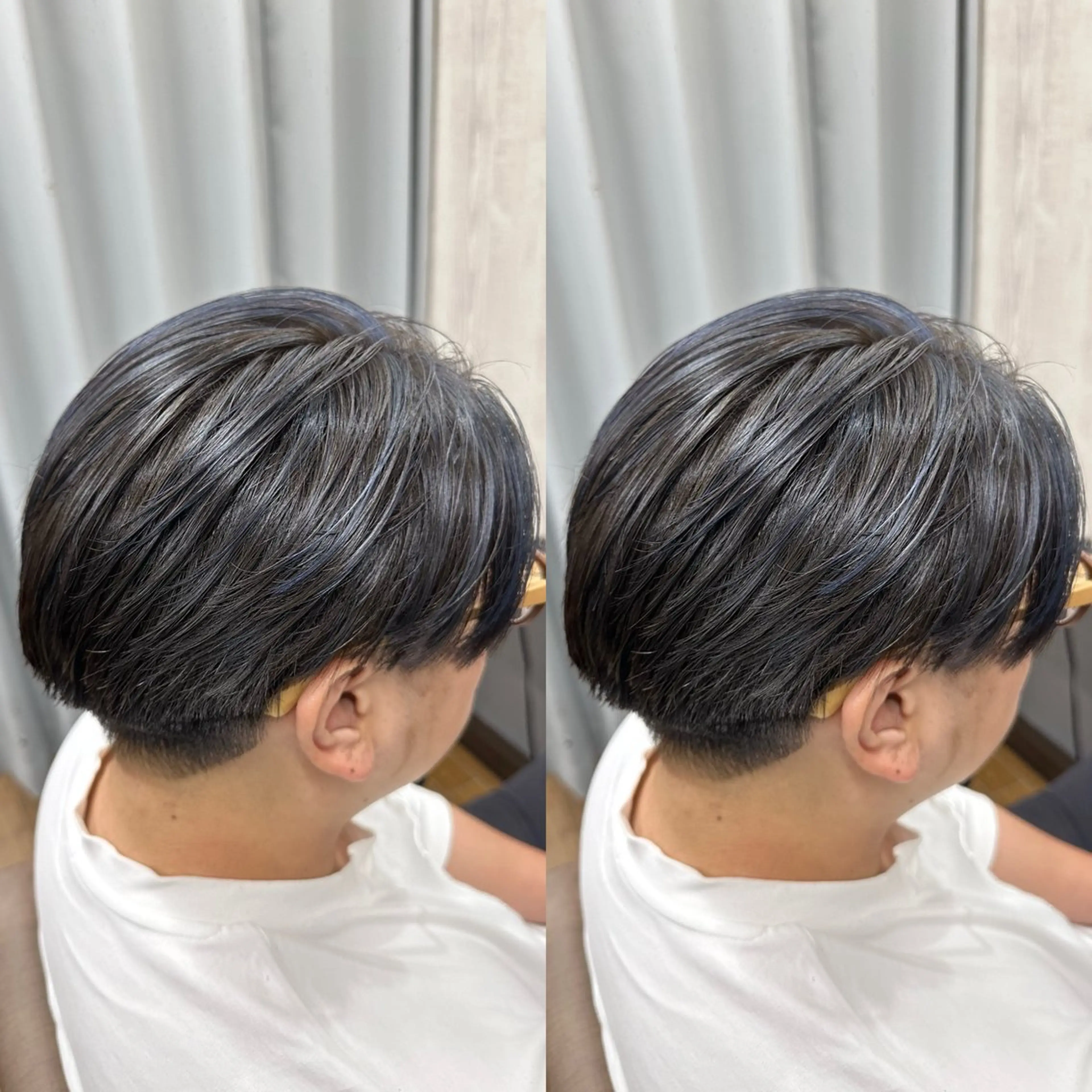 ミディアム ハイライト カット ヘアカラー メンズカット/ メンズパーマ/塚本のヘアスタイル