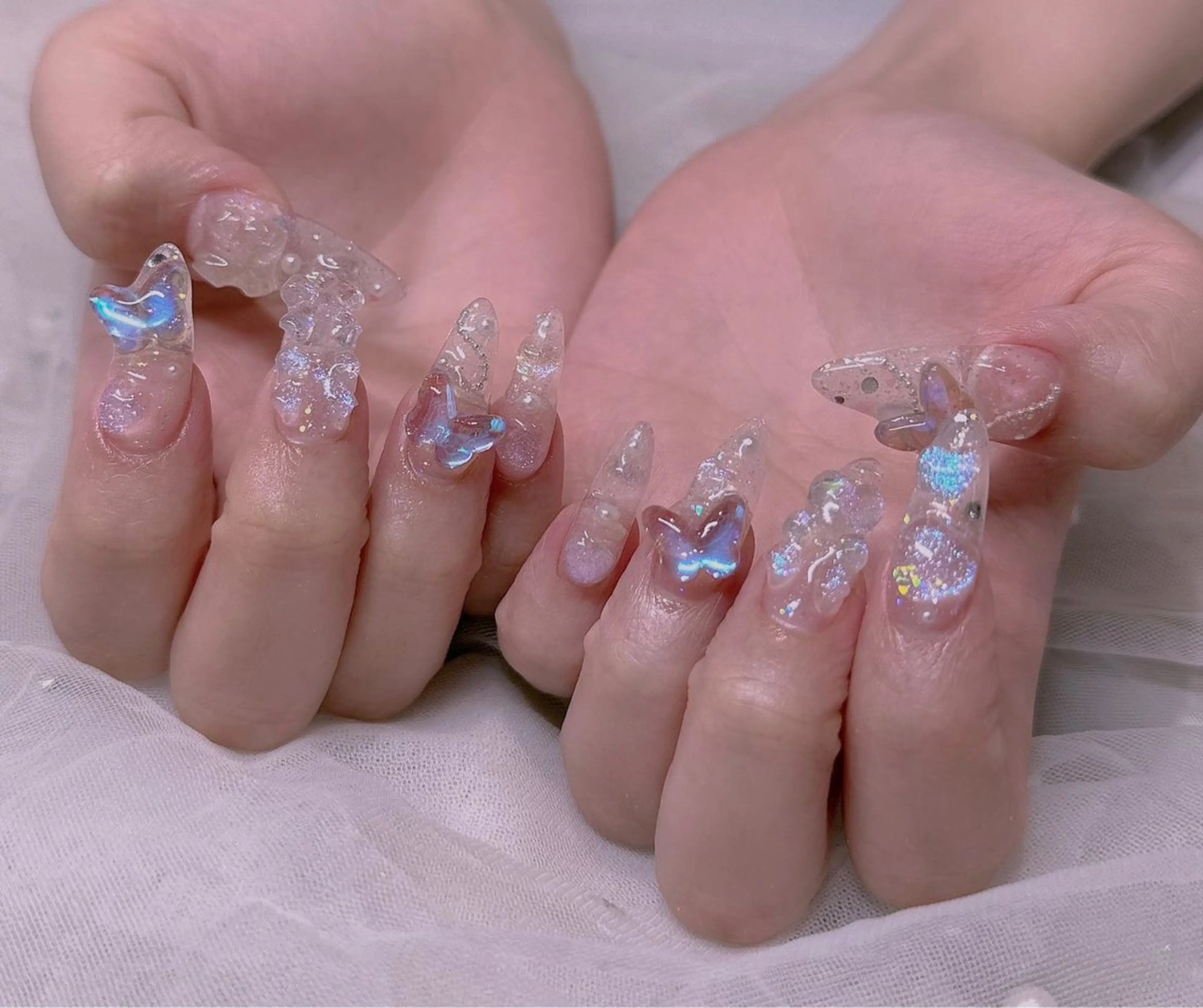 ネイル 長さだし専門店 M2　rikaのネイルデザイン