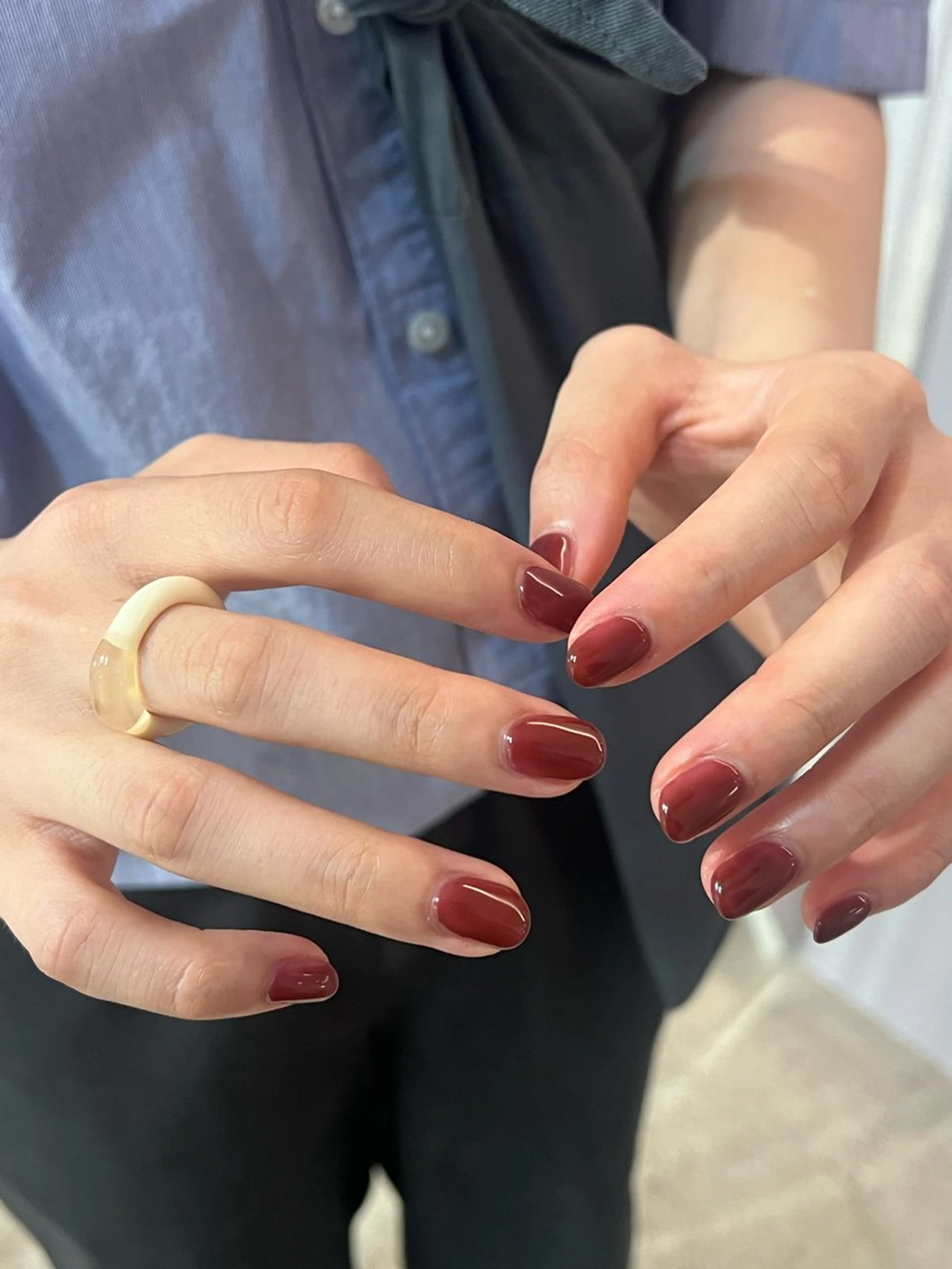 ネイル ハンドネイル yomu nail yuumiのネイルデザイン