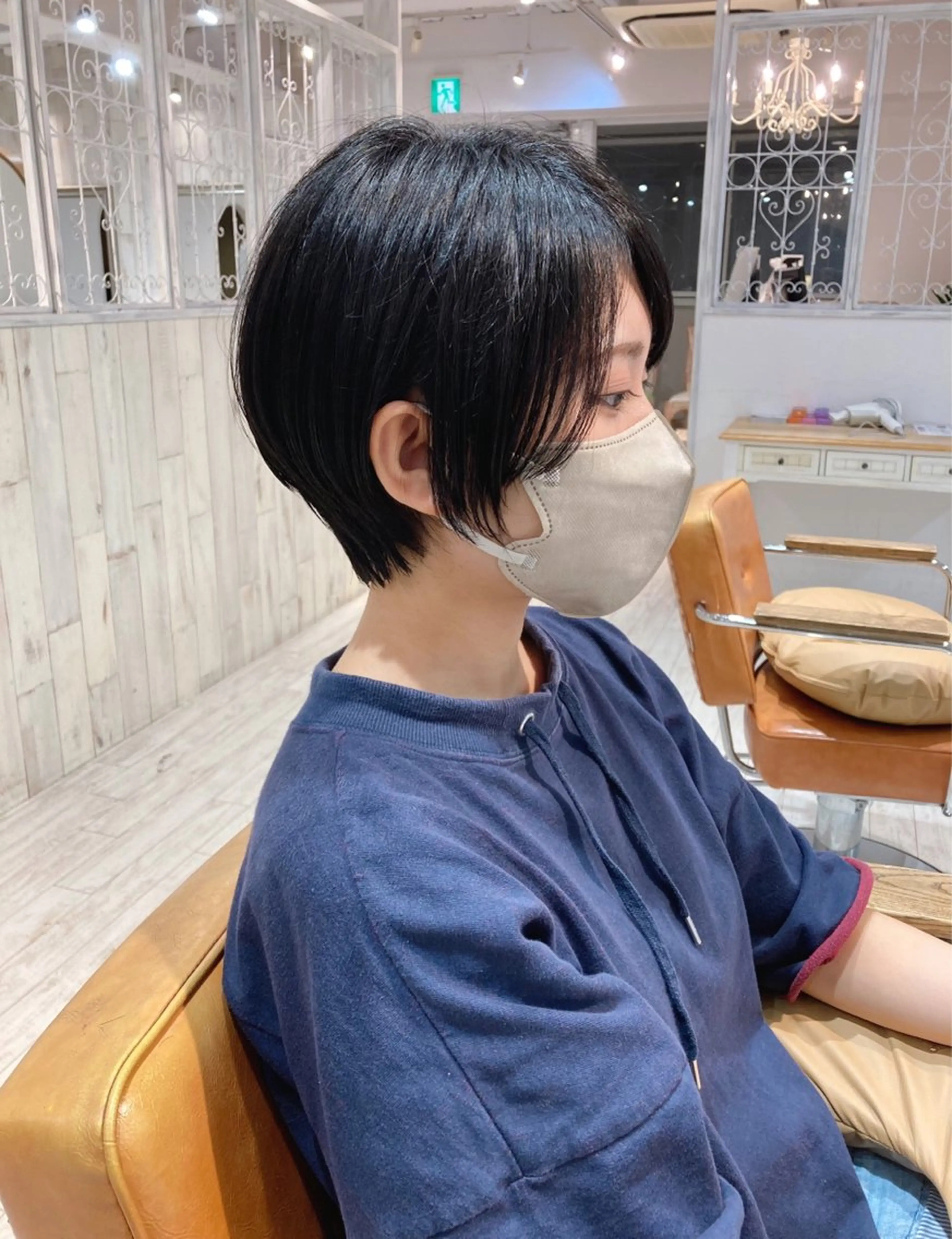 ショート カット トリートメント レイヤー/メンズ 竹田凪儀のヘアスタイル