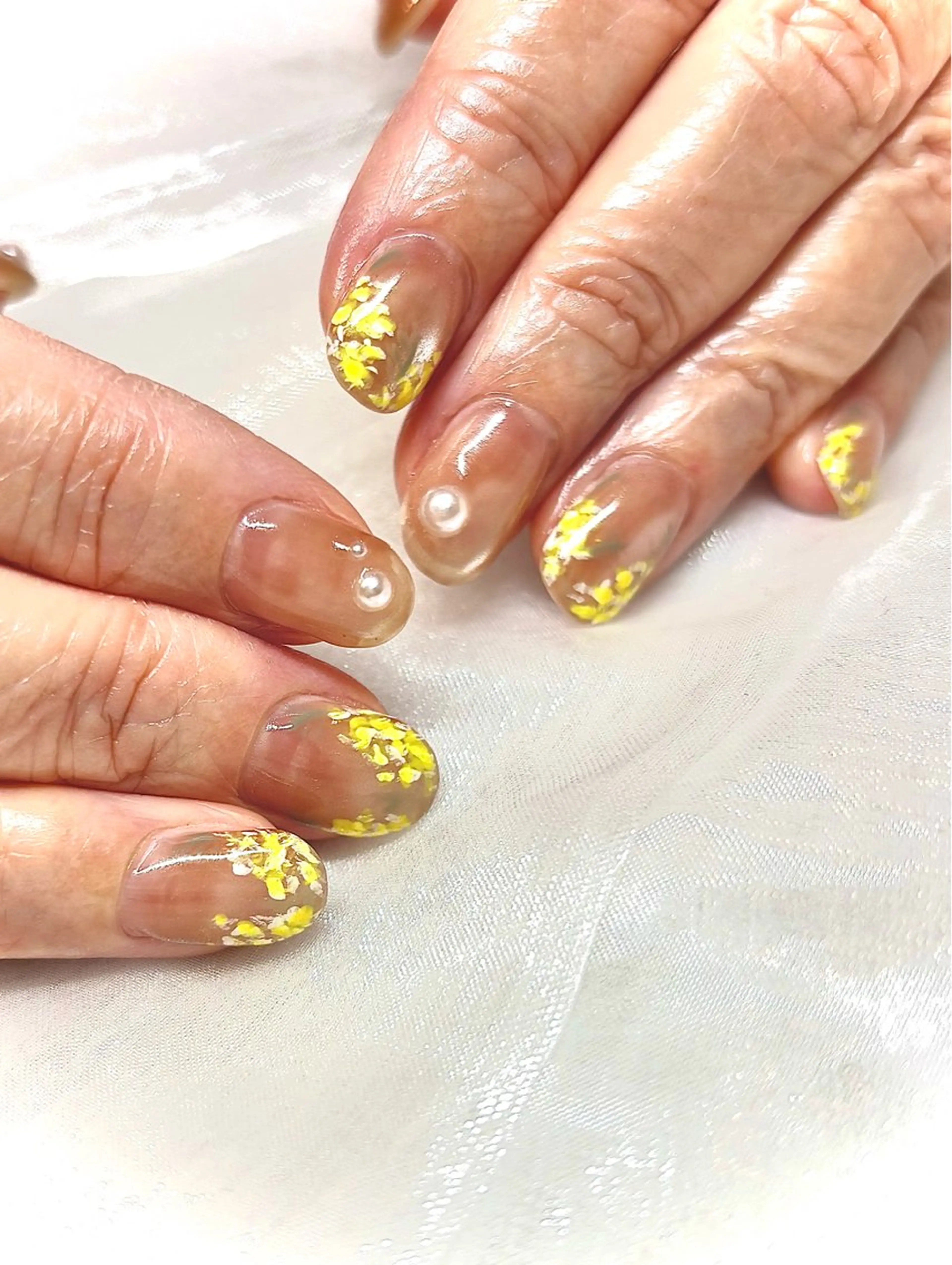 ネイル 春ネイル ハンドネイル solna_ yuのネイルデザイン