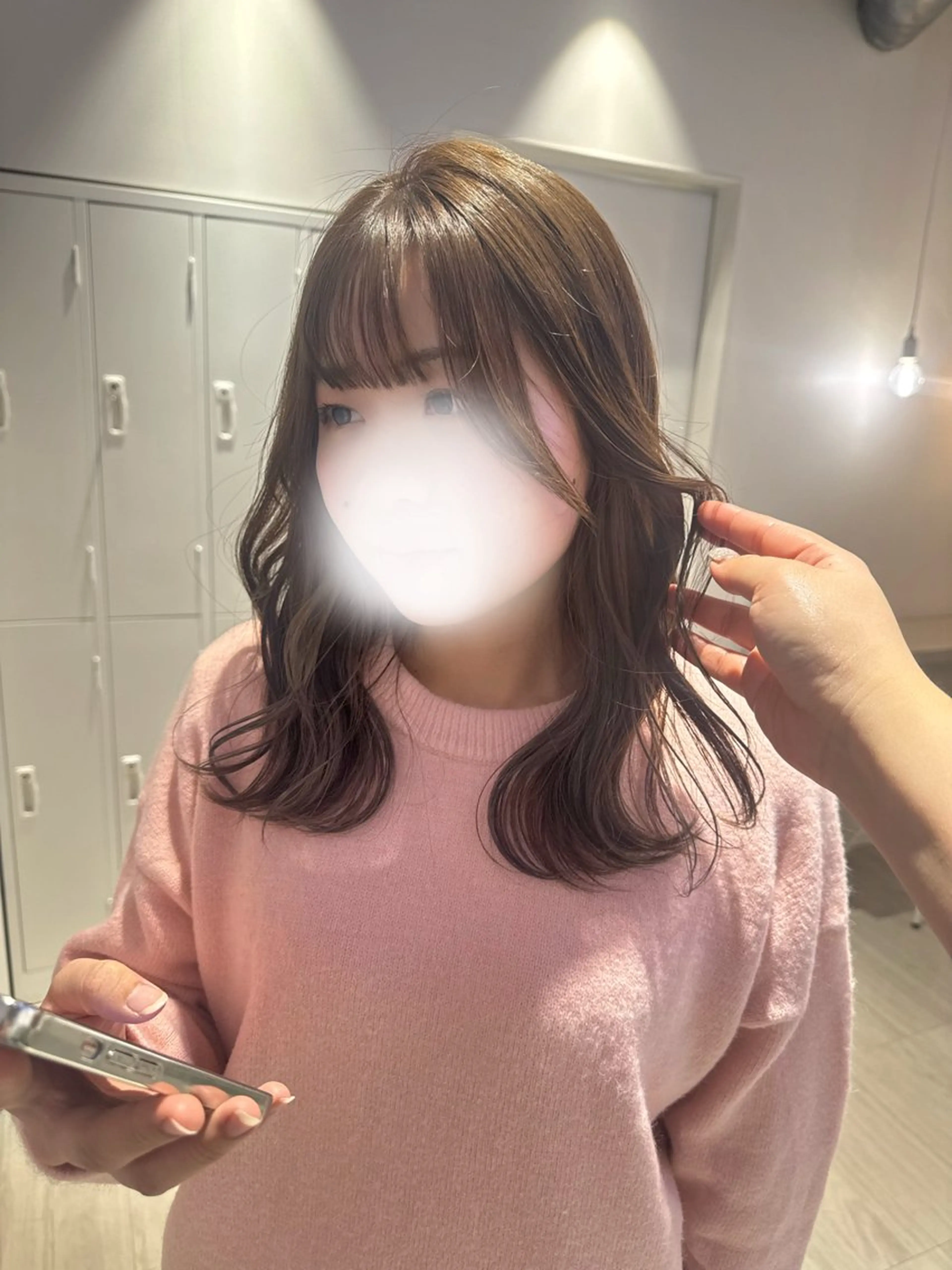 カラー Ami/艶カラー/ レイヤー/ハイトーンのヘアスタイル